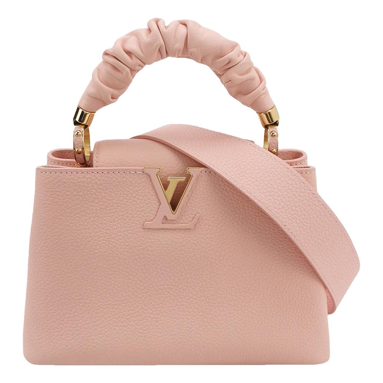 Capucines leather handbag