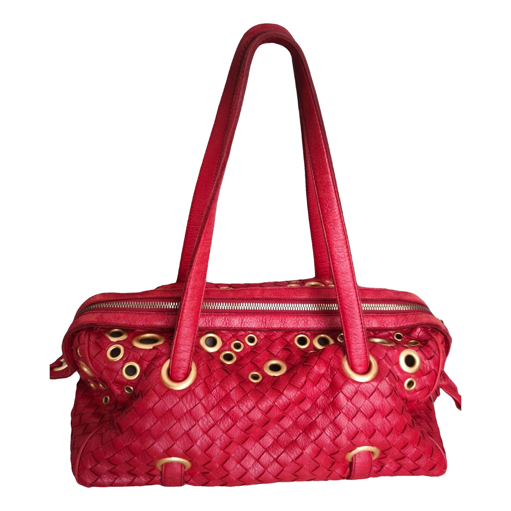 Leather handbag