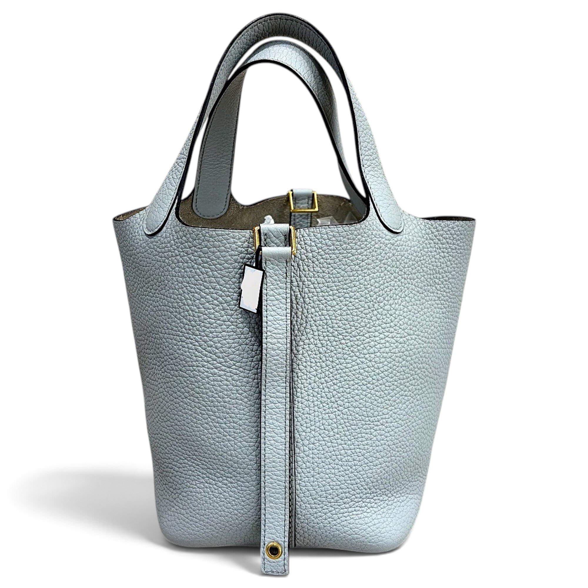 Picotin leather handbag