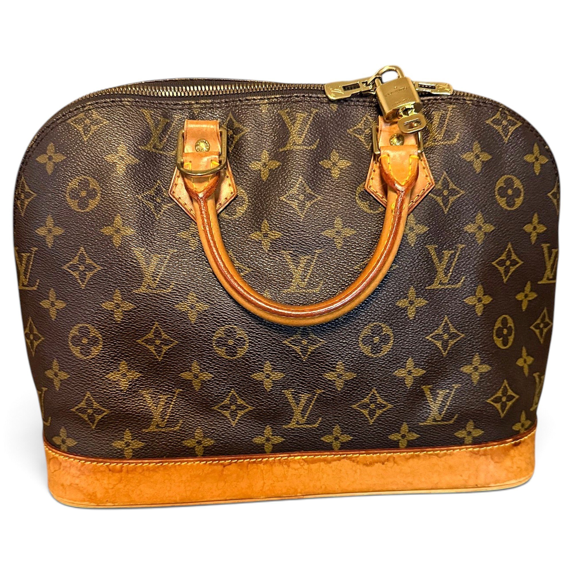 Alma leather handbag