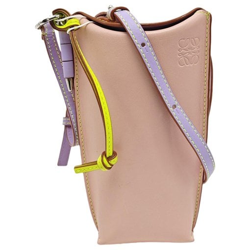 Gate leather crossbody bag
