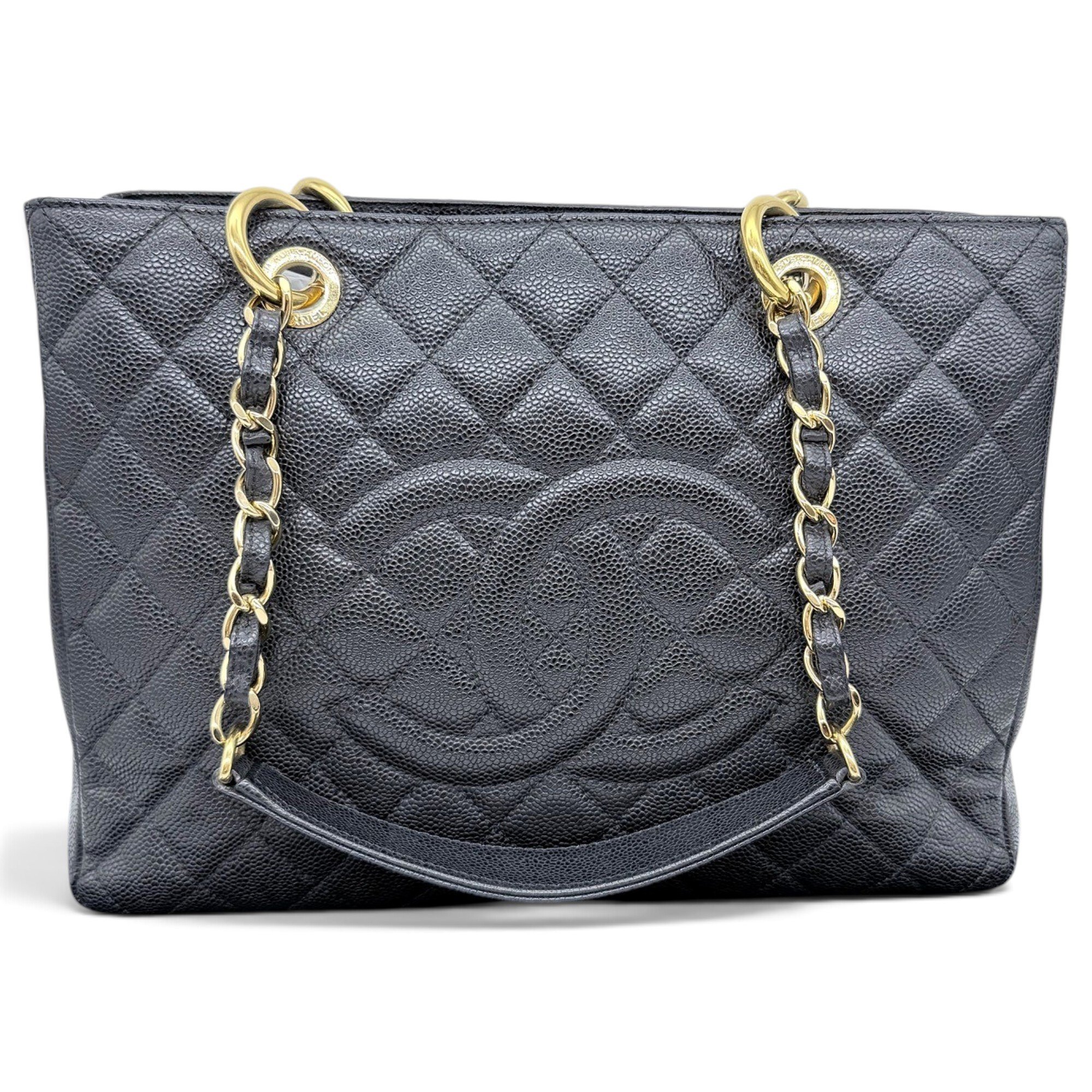Grand shopping leather handbag