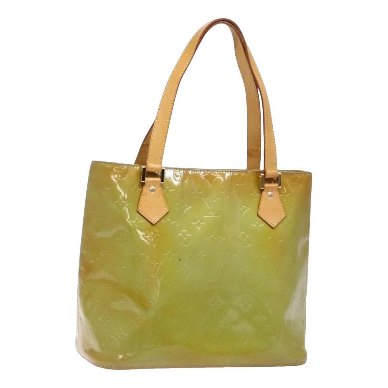 Patent leather handbag