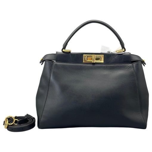 Fendi Peekaboo leather satchel