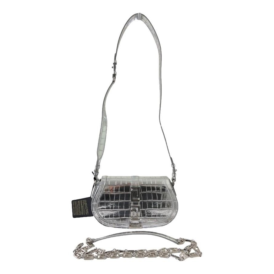 Greca Goddess leather handbag