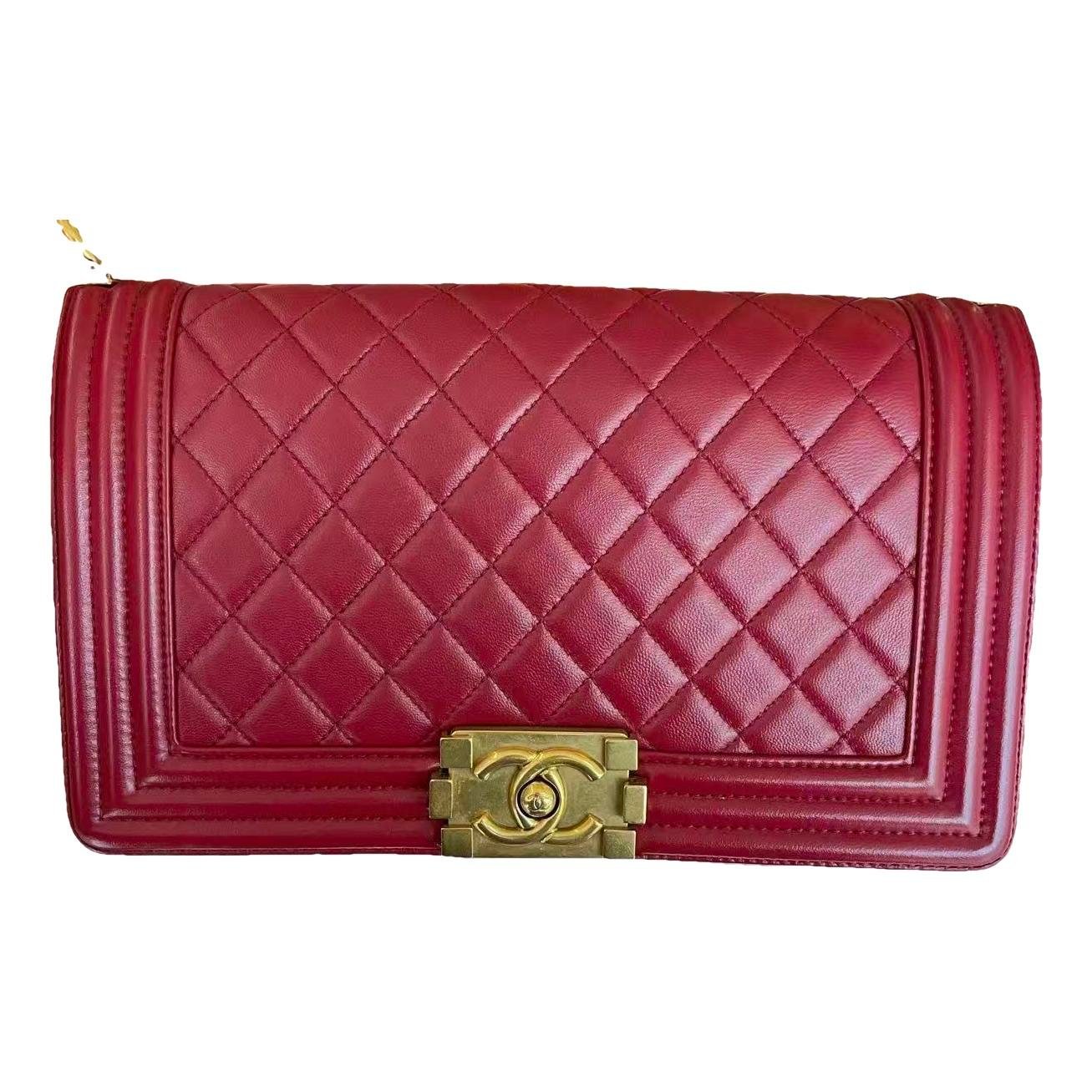 Boy leather crossbody bag