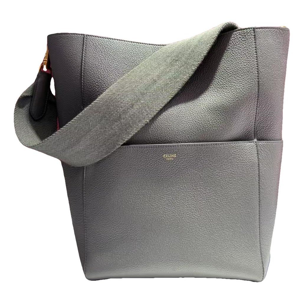 Seau Sangle leather tote
