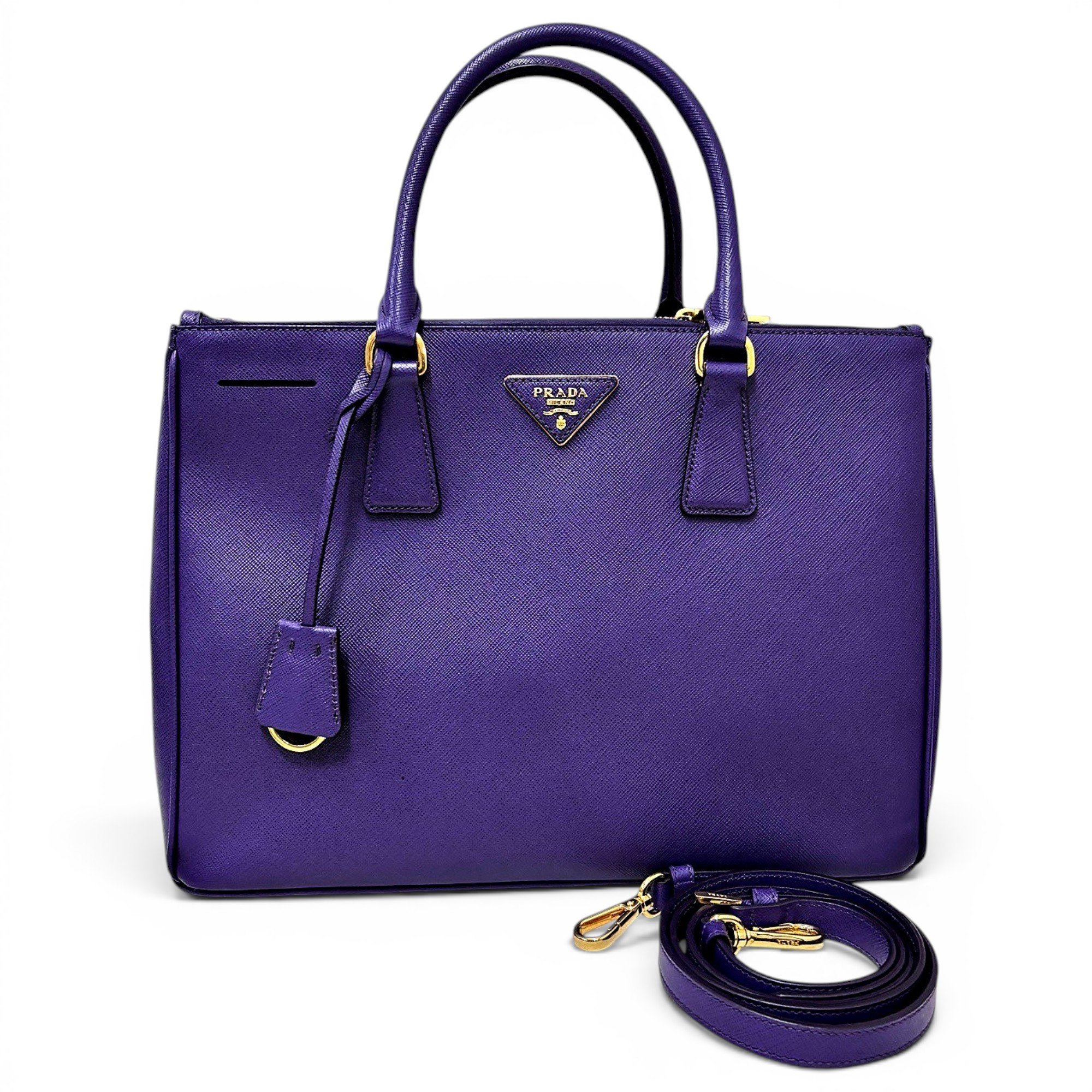 Galleria leather handbag