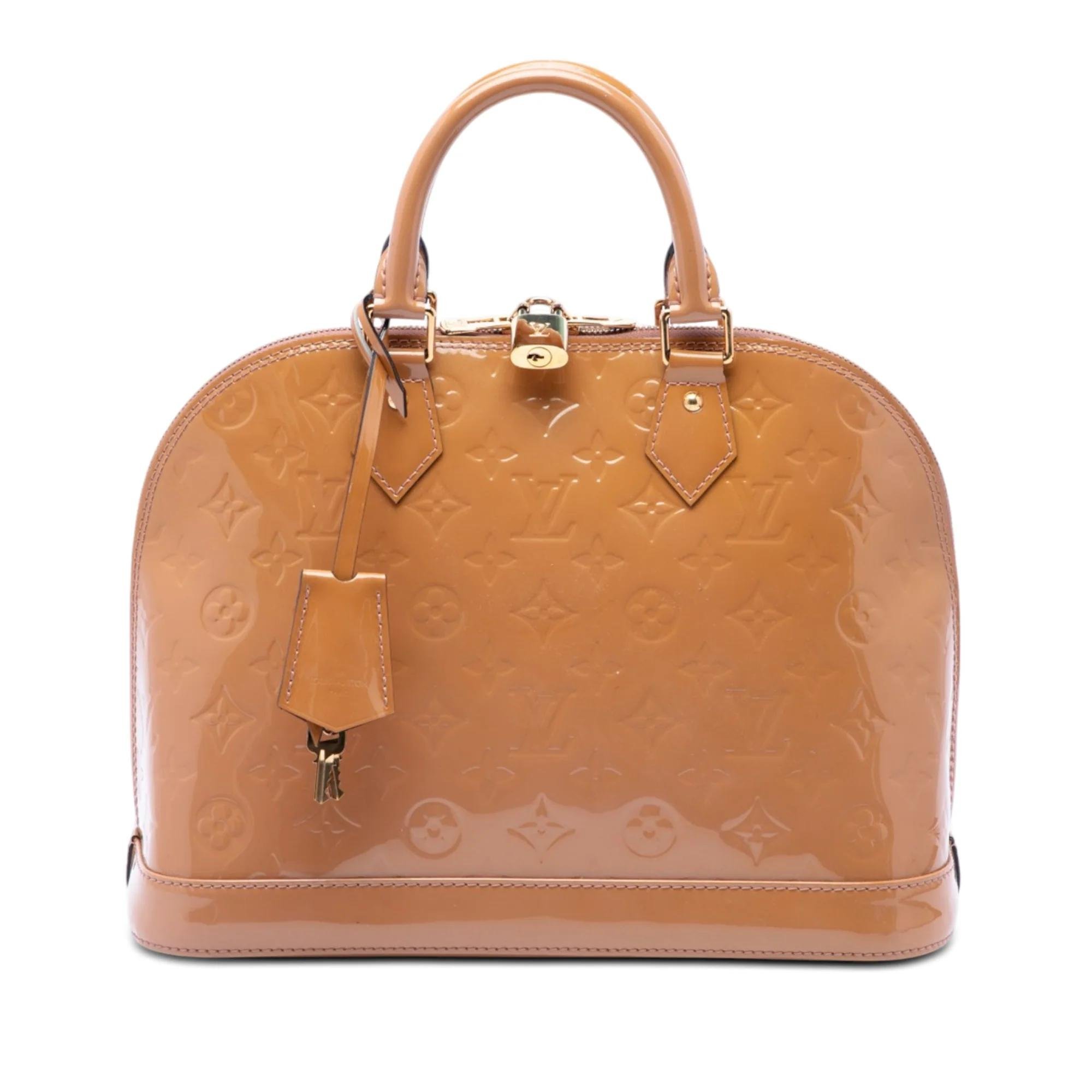 Alma leather handbag