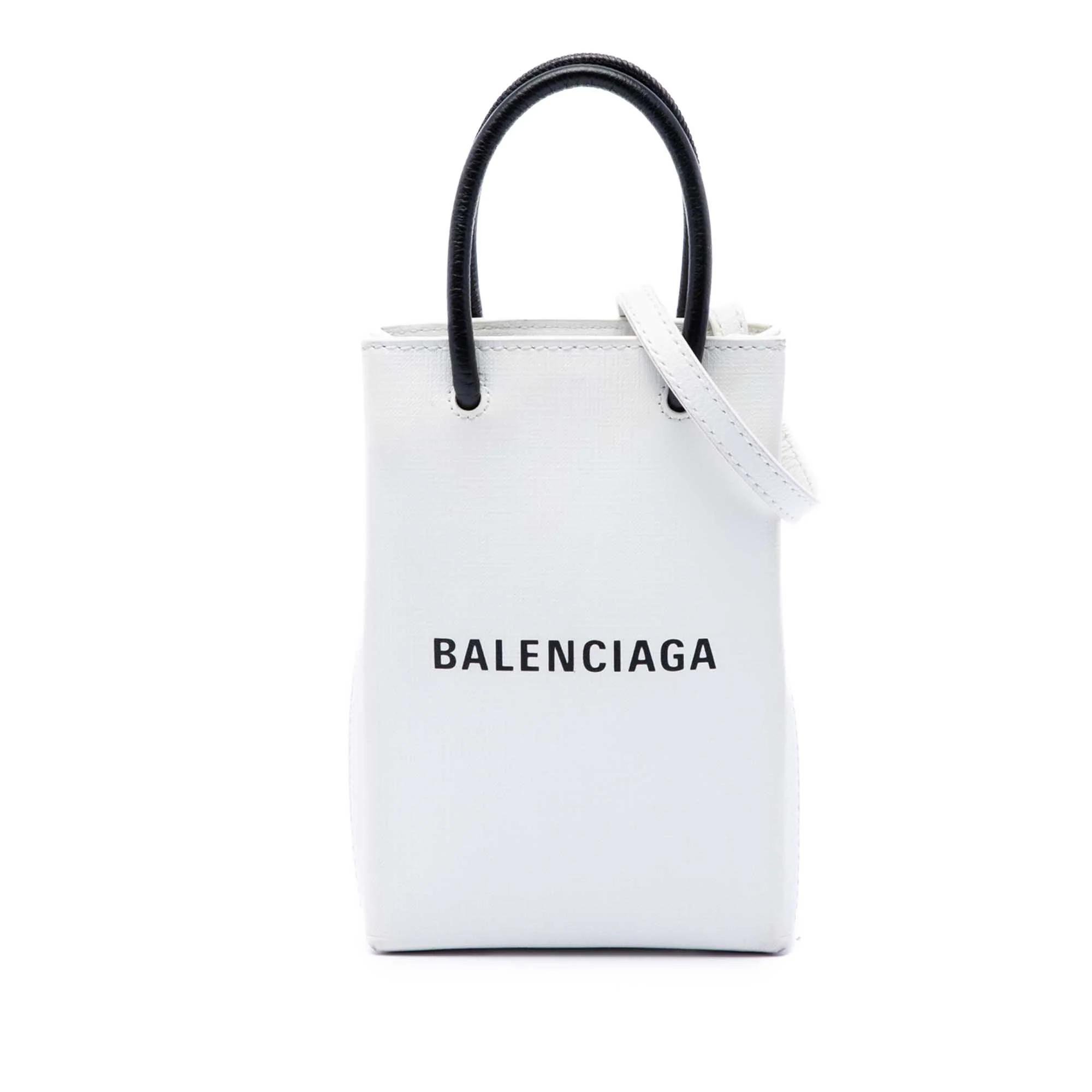 Shopping Phone Holder pony-style calfskin handbag
