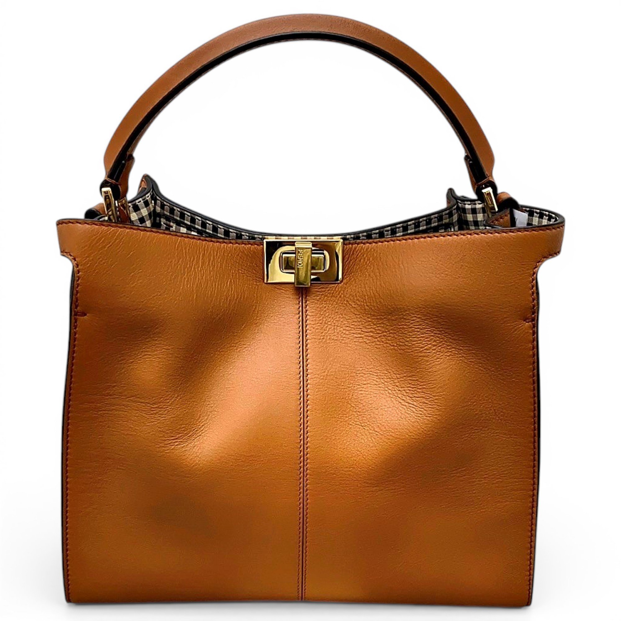 Peekaboo X-Lite leather handbag