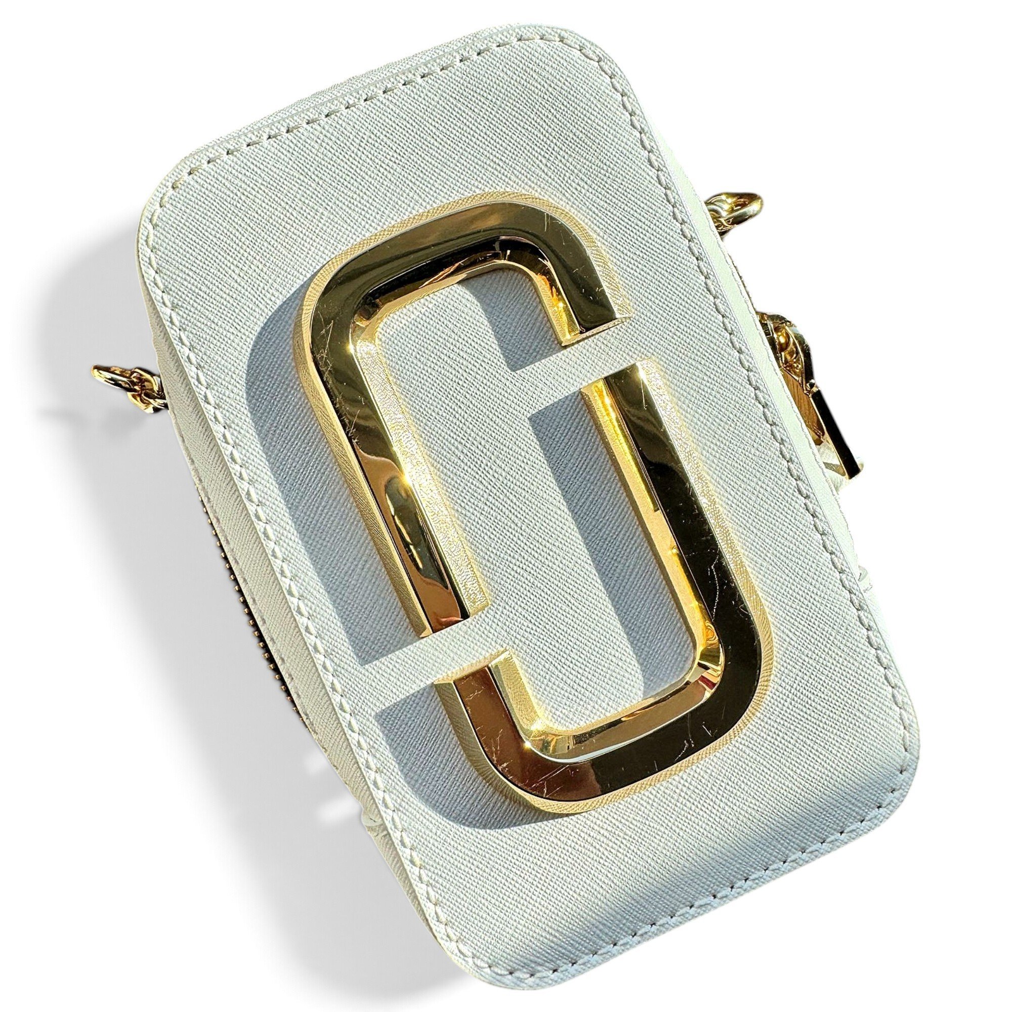 The Box Bag leather crossbody bag