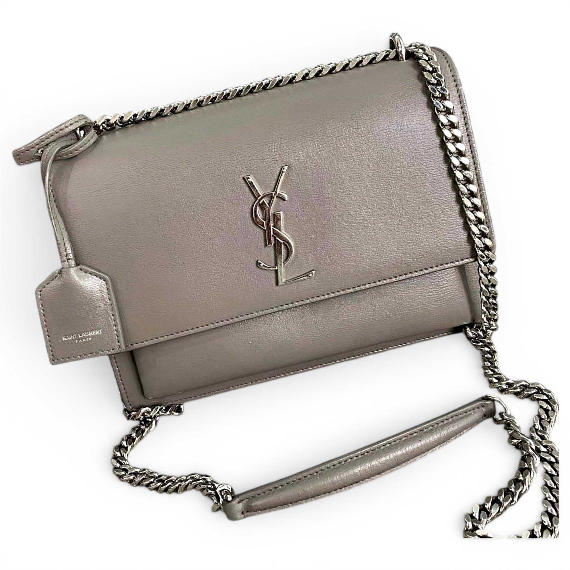 Sunset leather handbag