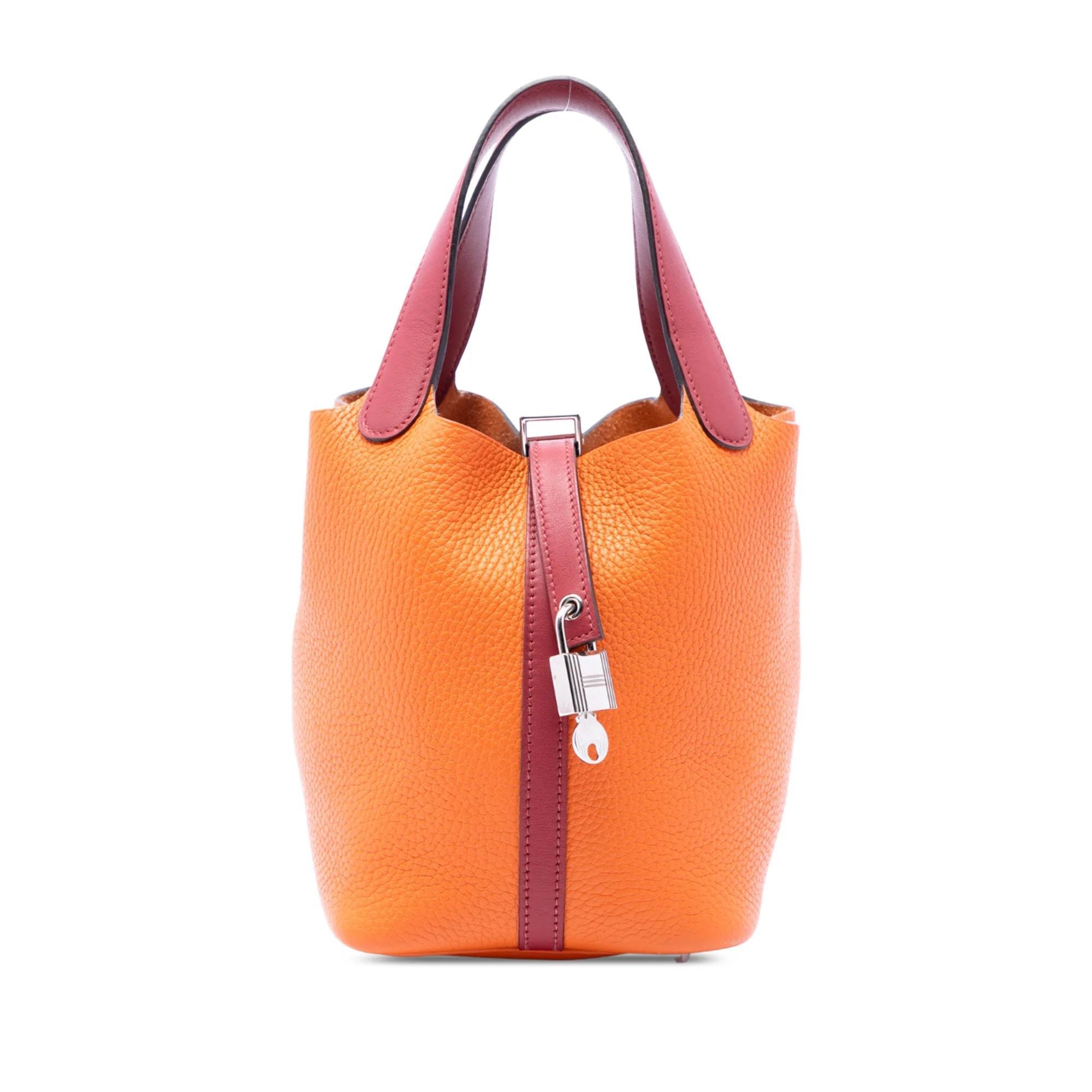 Picotin pony-style calfskin handbag