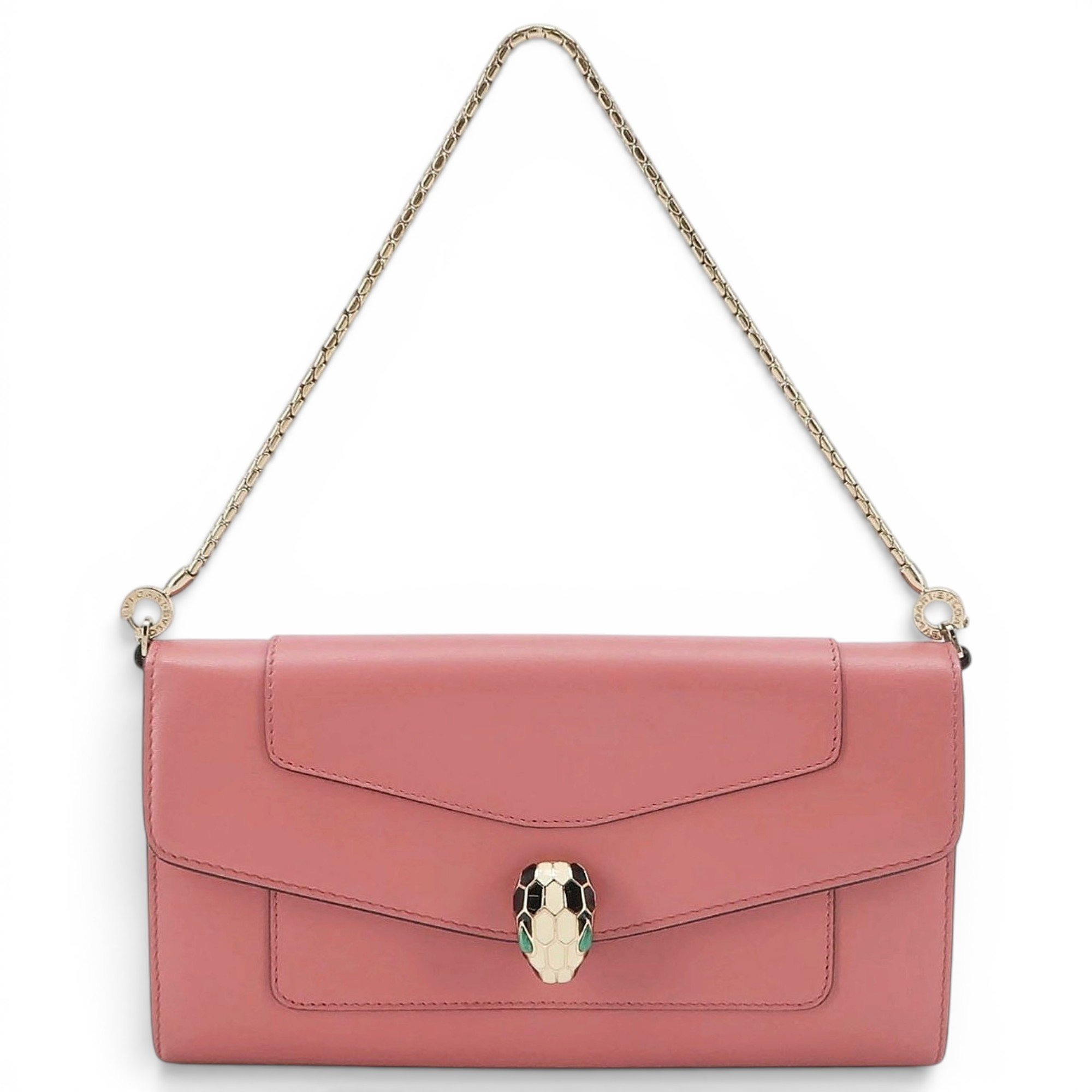 Serpenti leather tote