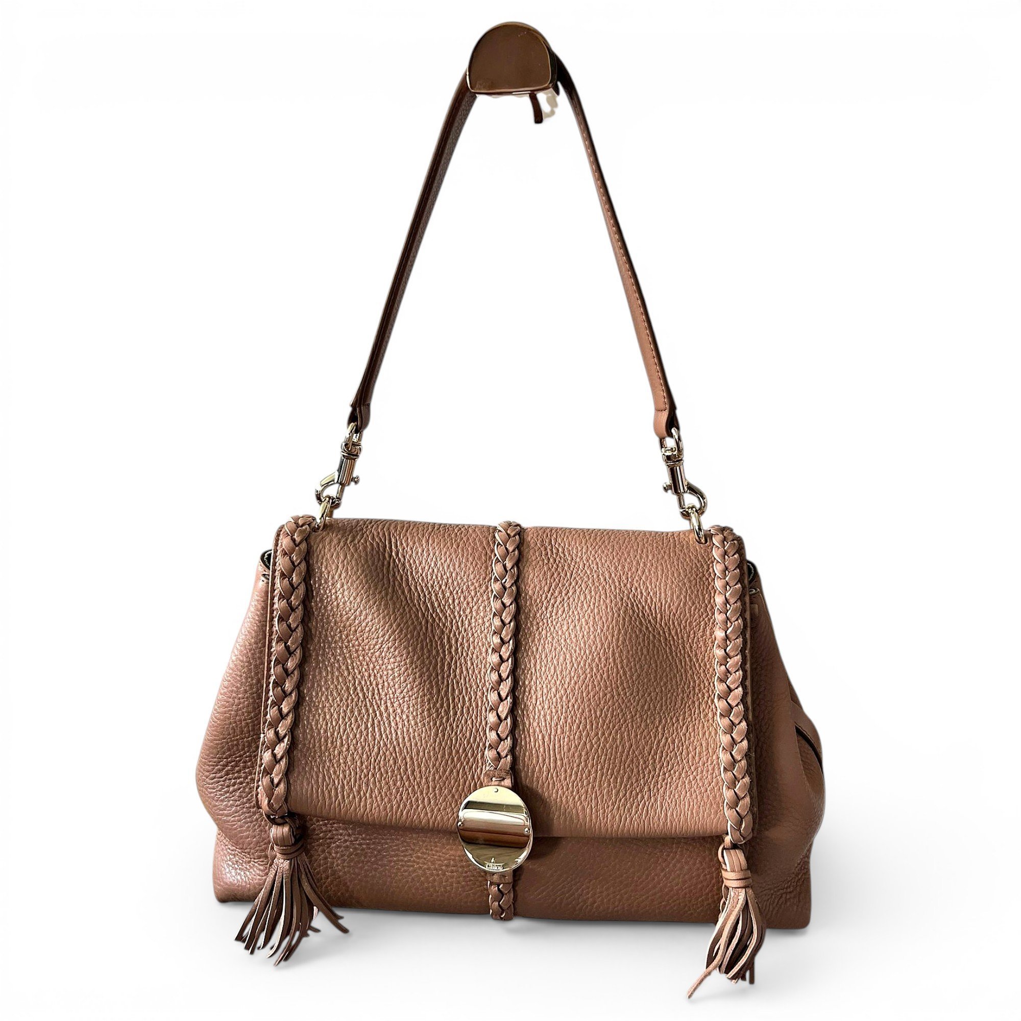 Penelope leather handbag