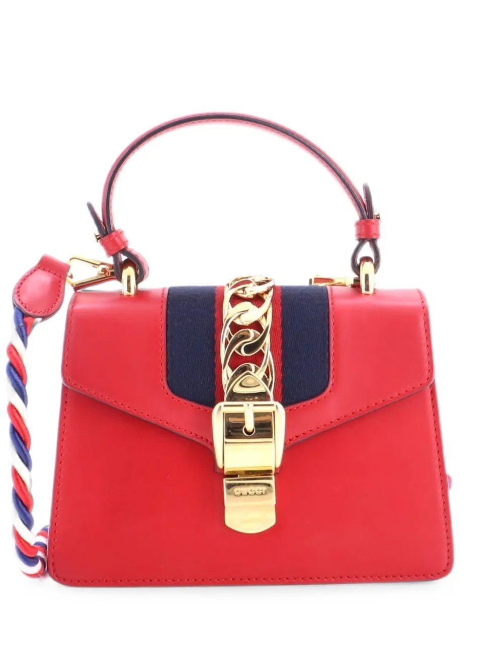Sylvie Top Handle Bag Leather Mini satchel