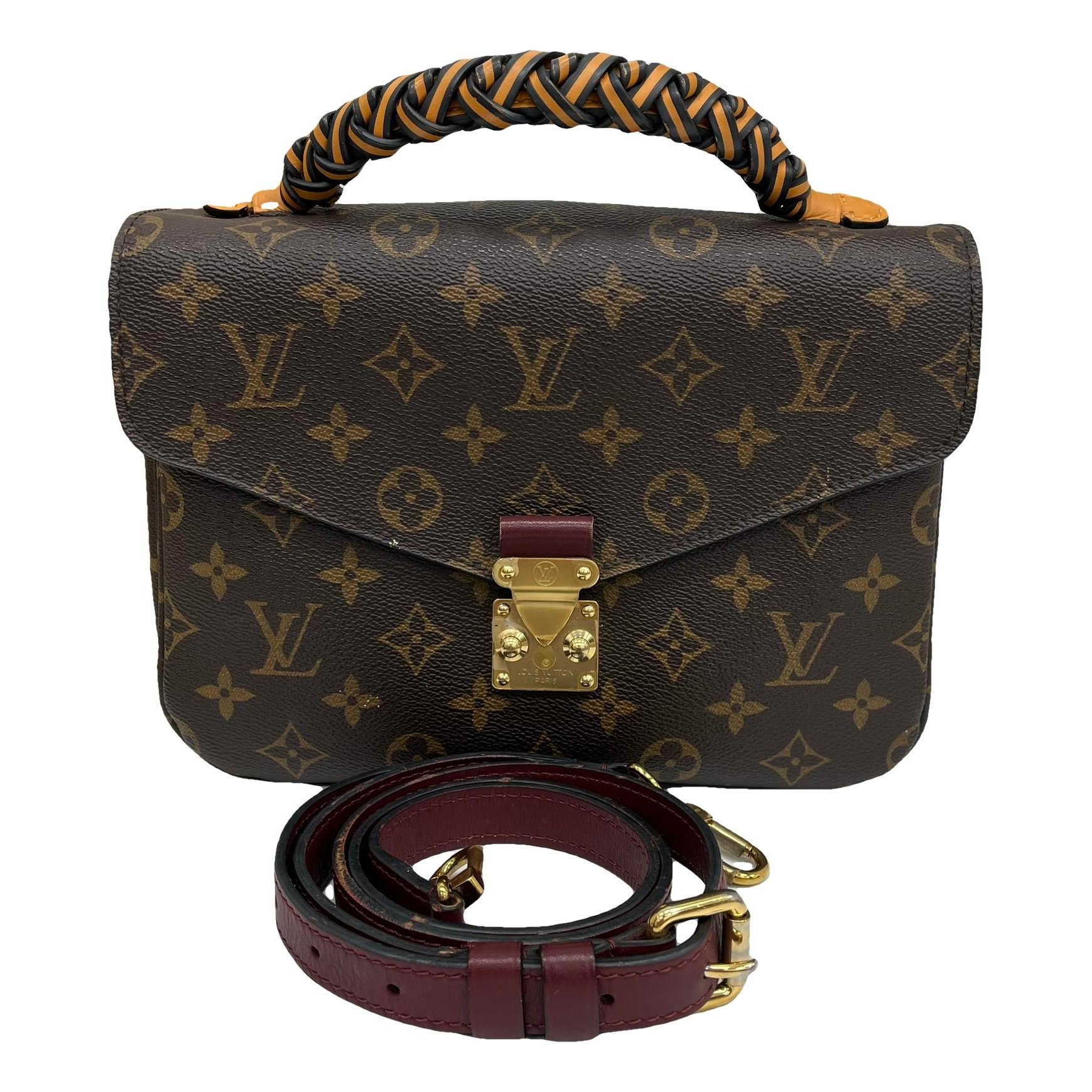 Metis leather handbag