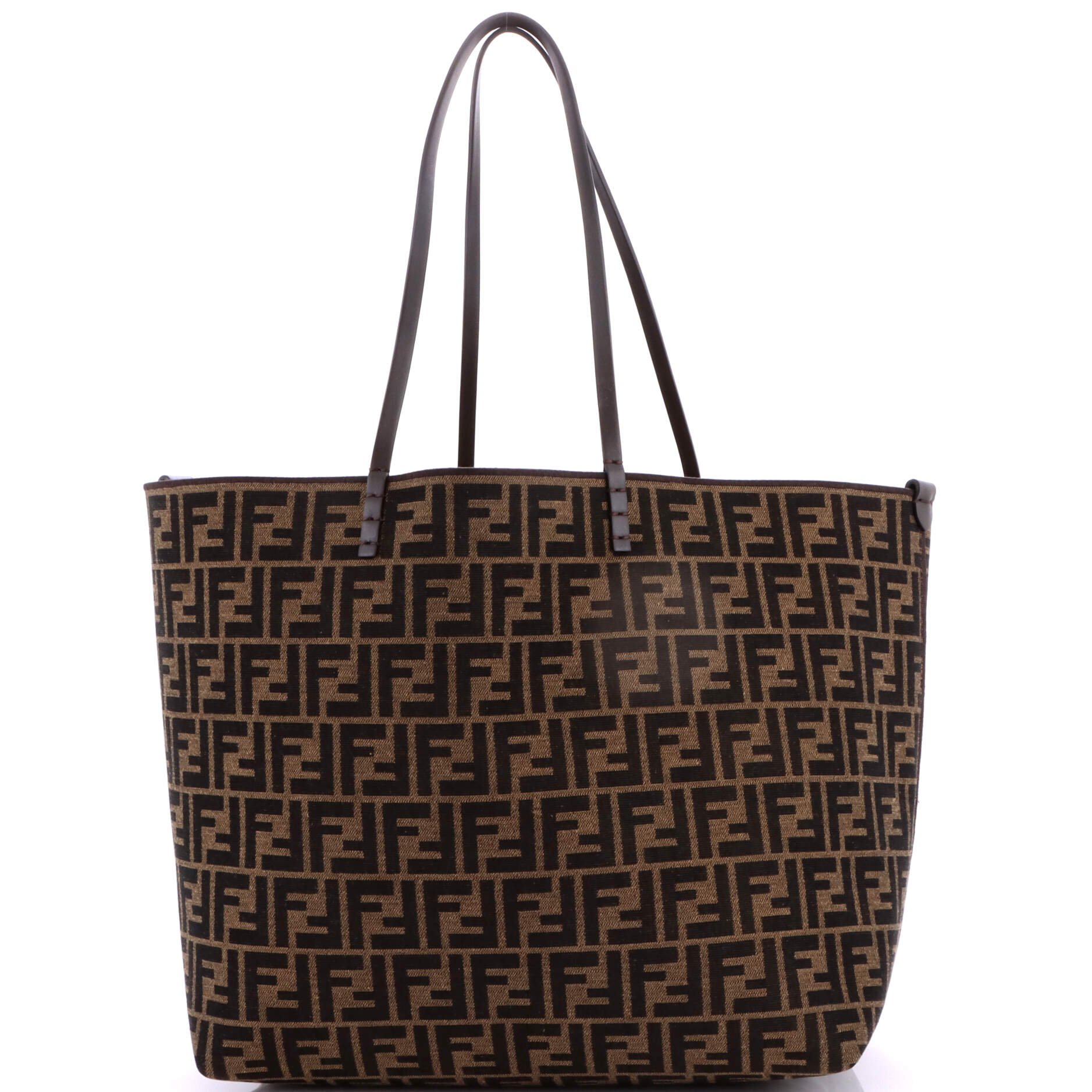 Reversible Roll Tote Pequin and Zucca Canvas Medium