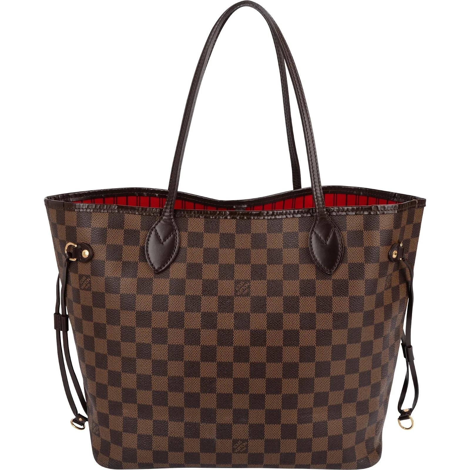 Neverfull leather handbag