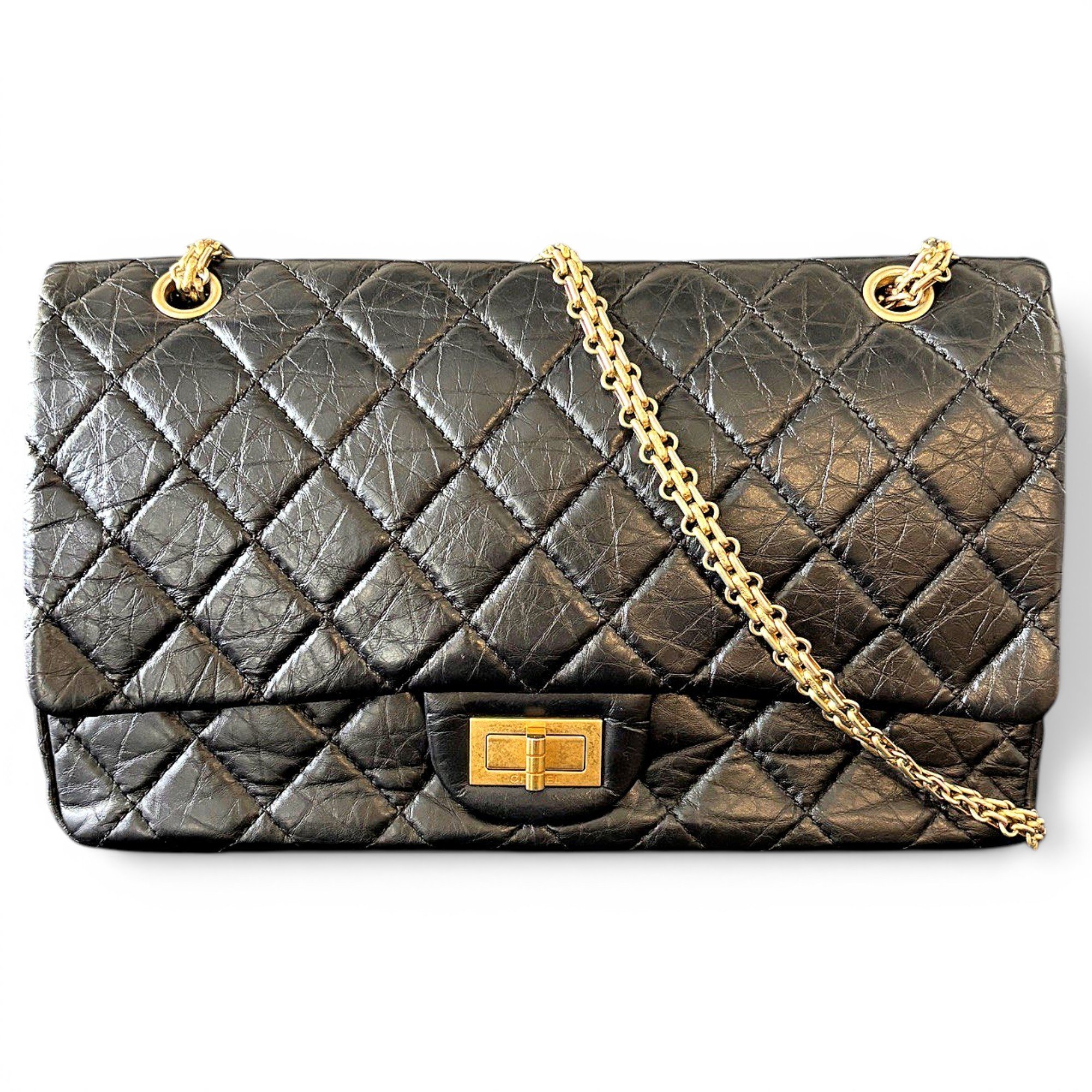 2.55 leather handbag