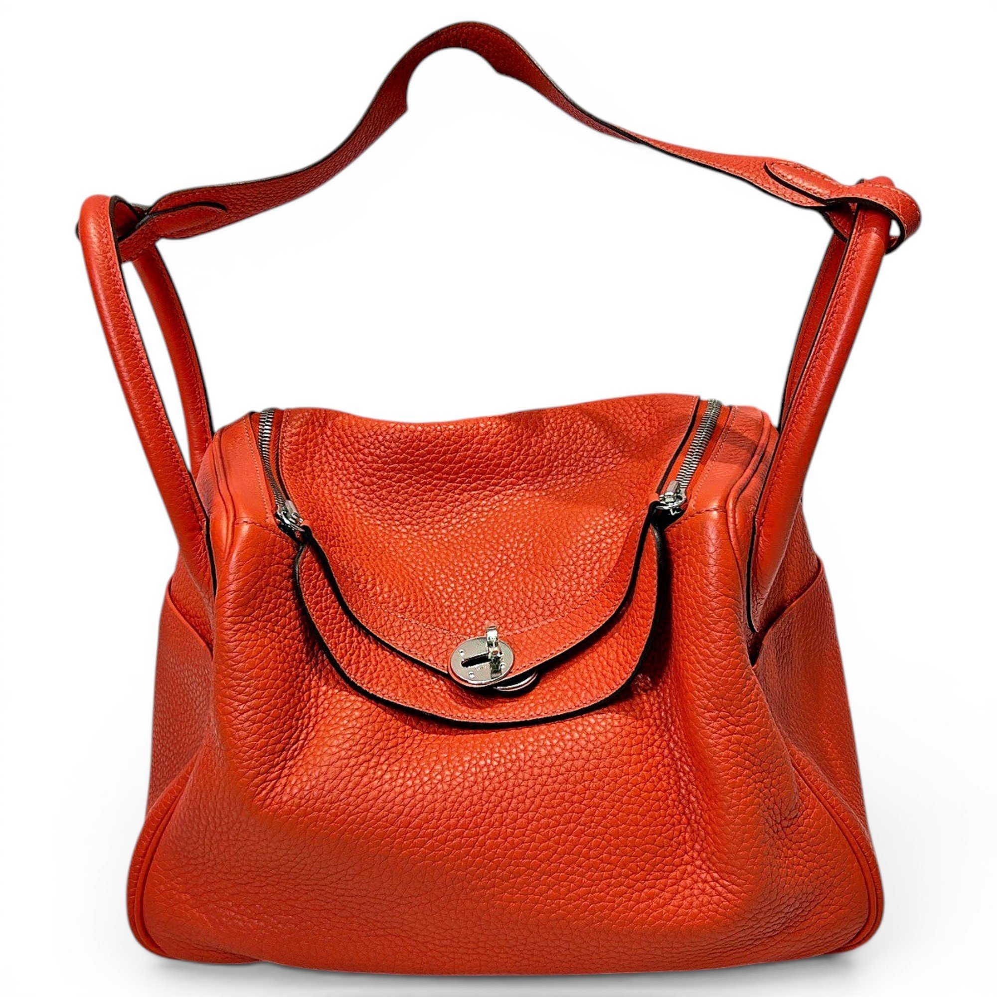 Lindy leather handbag