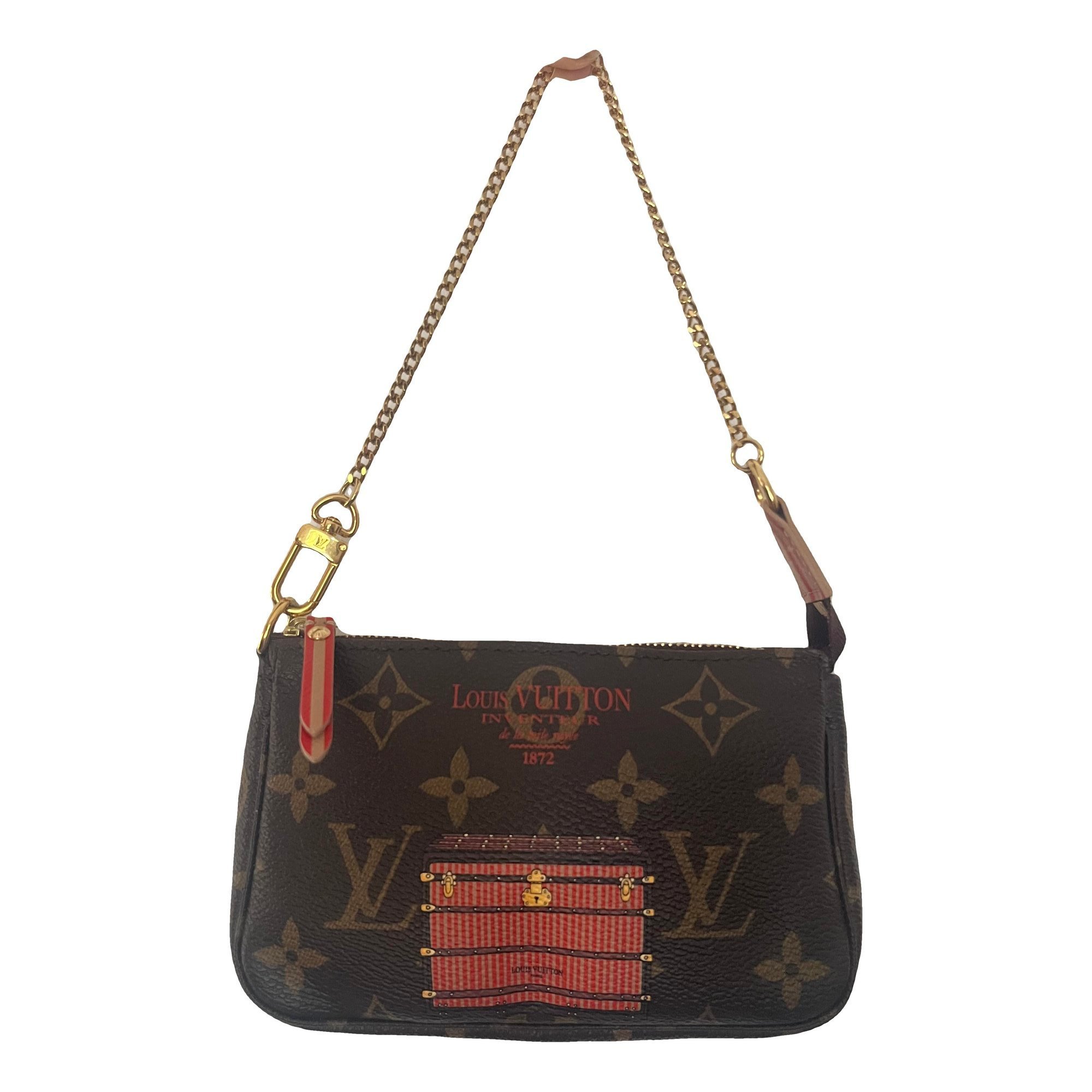 Pochette Accessoire leather mini bag
