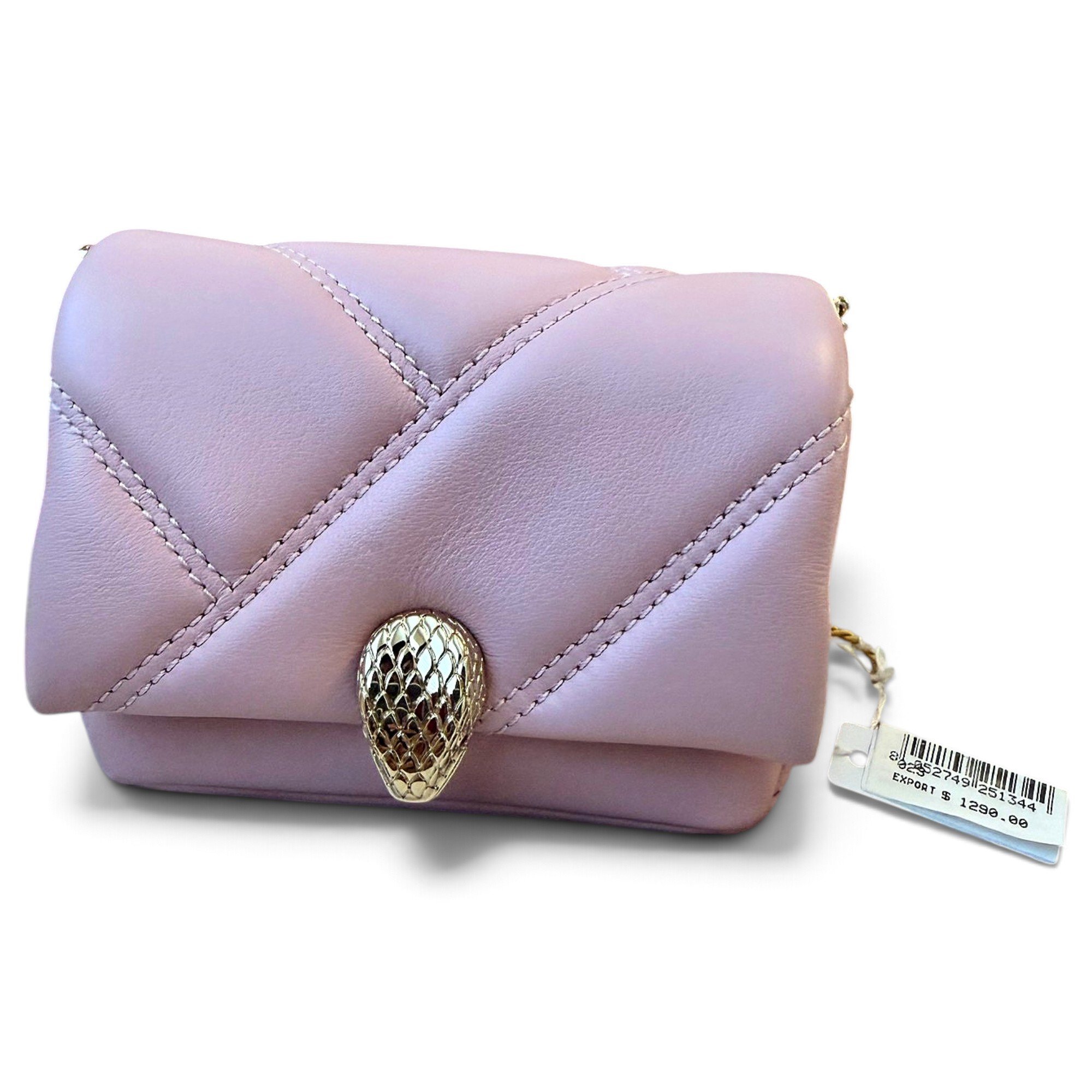 Serpenti leather mini bag