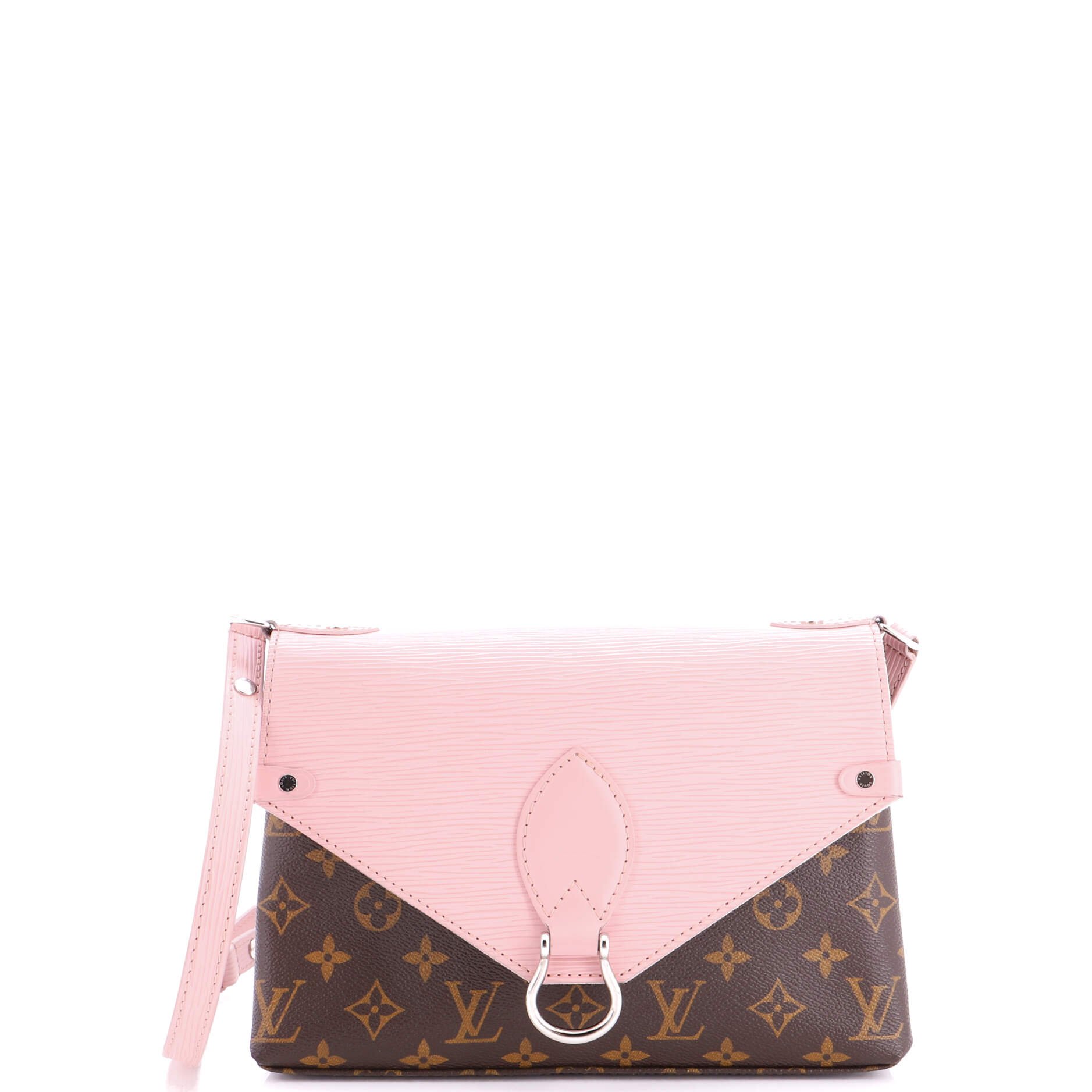 Saint Michel Handbag Monogram Canvas and Epi Leather