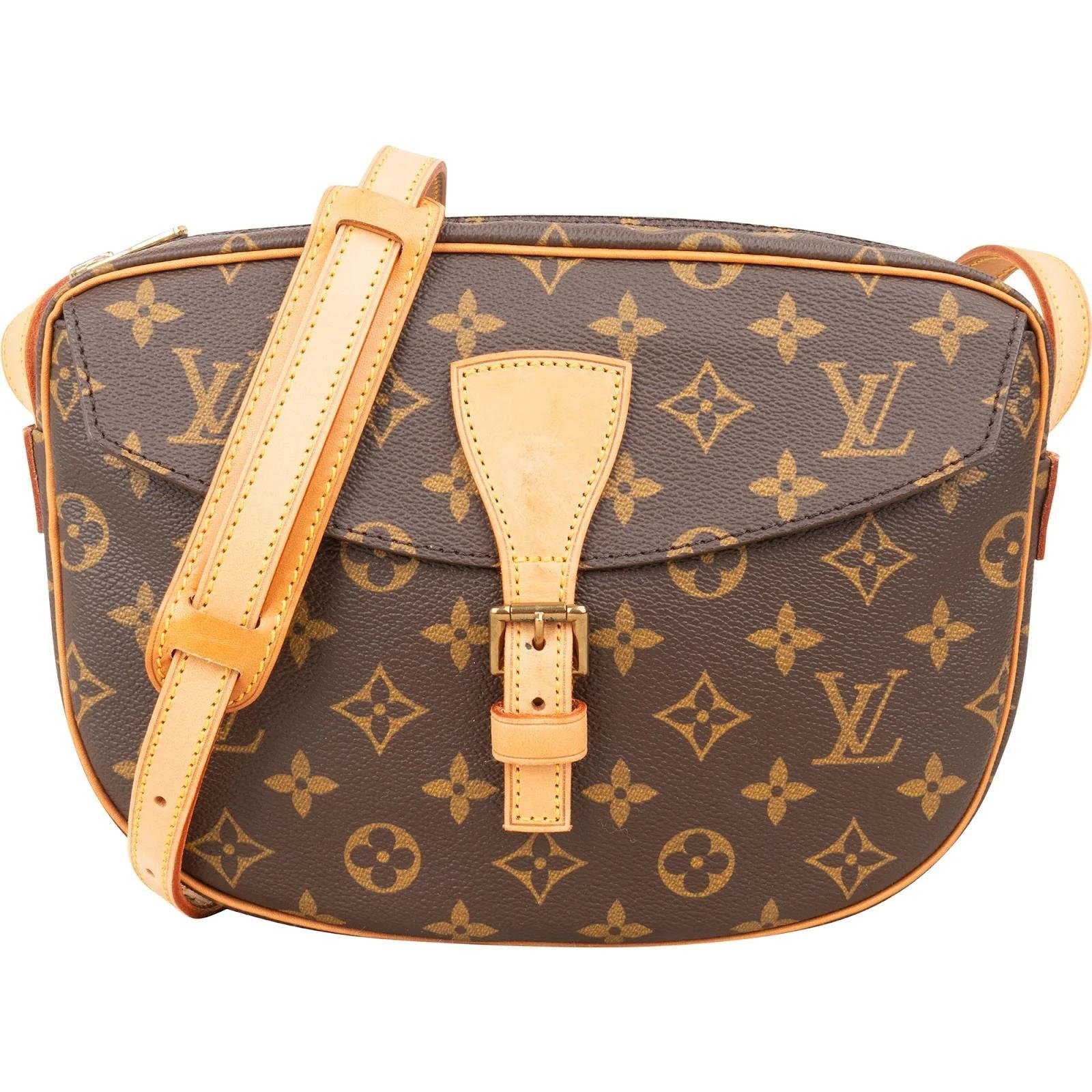 Jeune fille leather crossbody bag