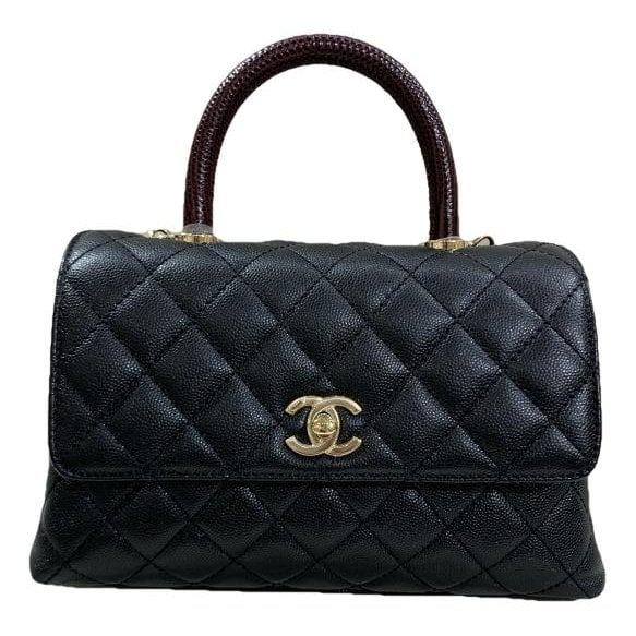 Coco Handle leather handbag
