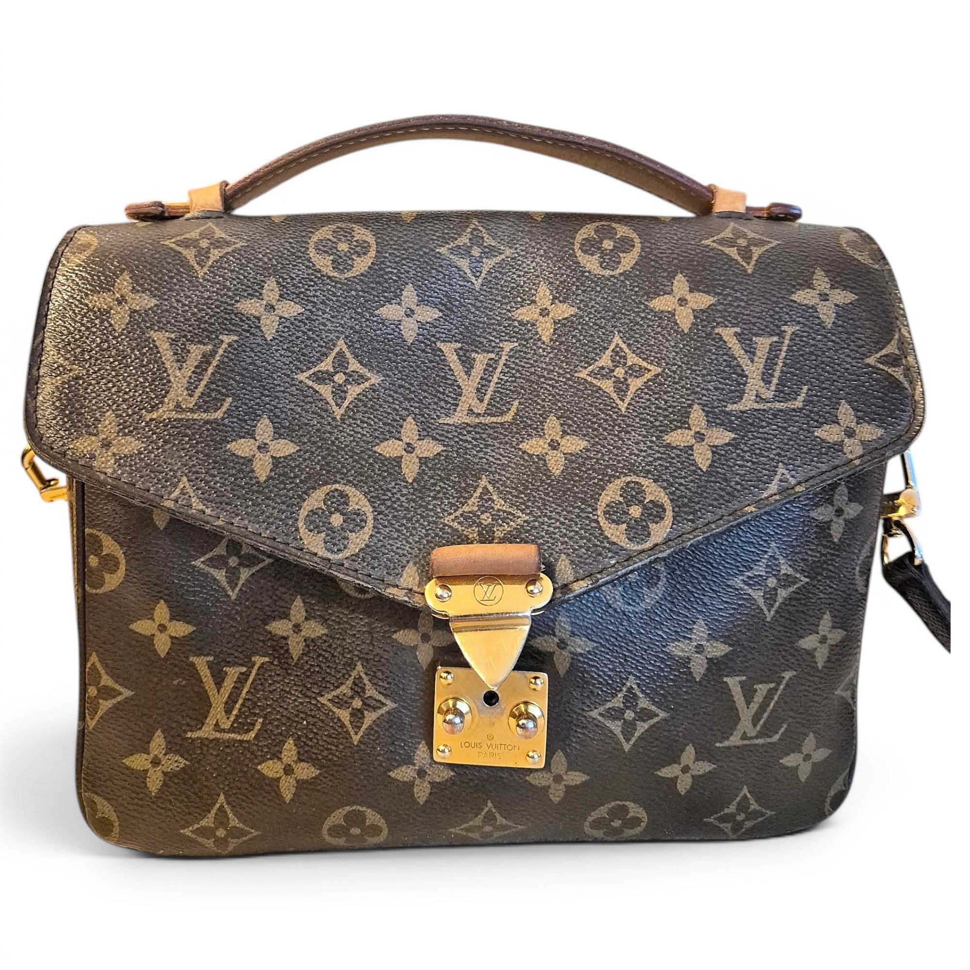 Metis leather crossbody bag