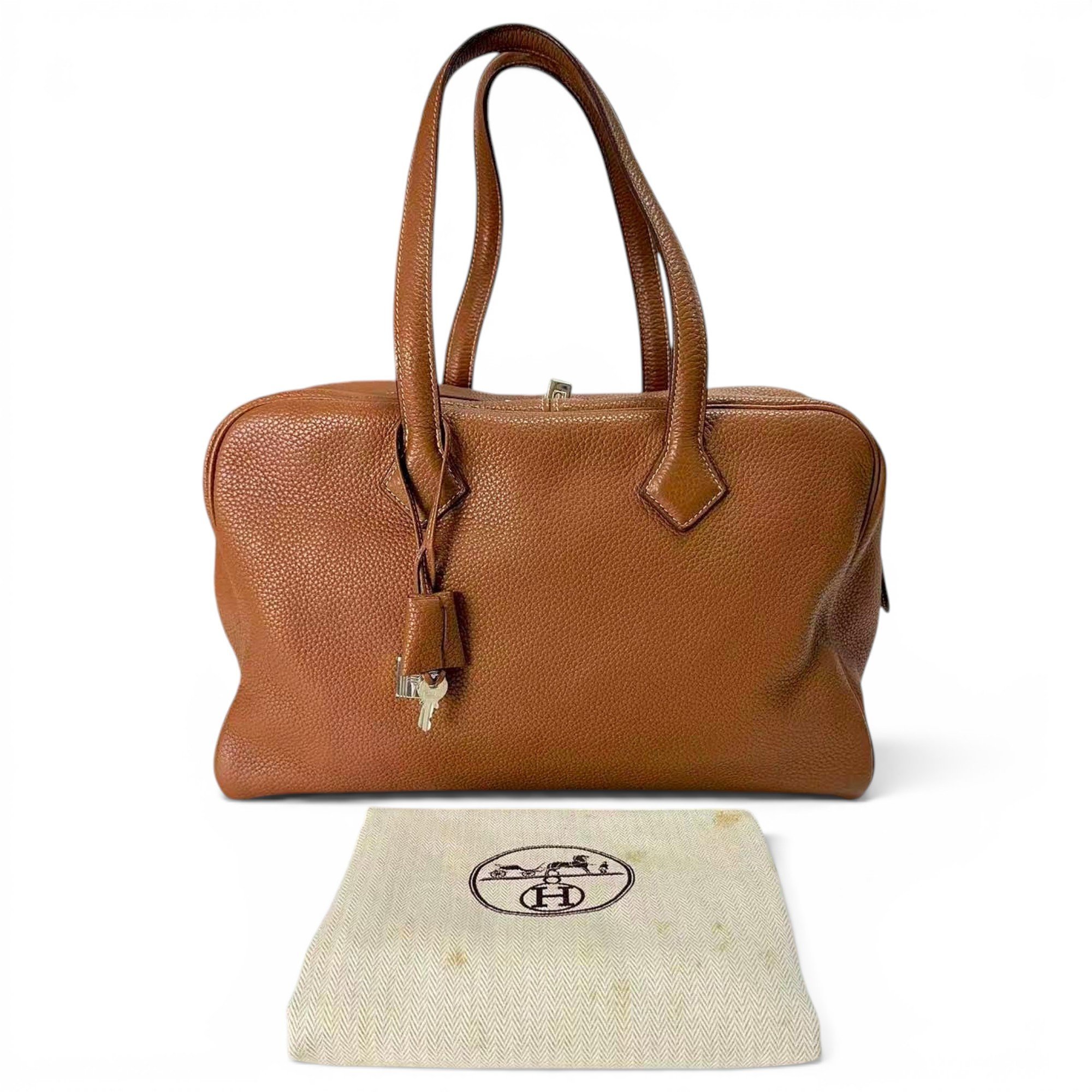Victoria leather handbag
