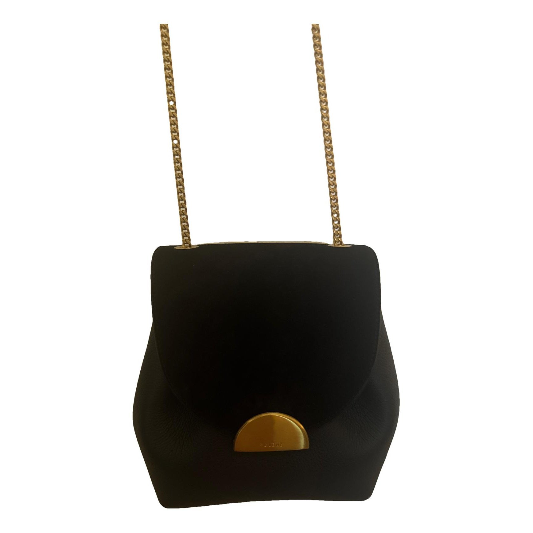 Polene Numéro un mini leather crossbody bag