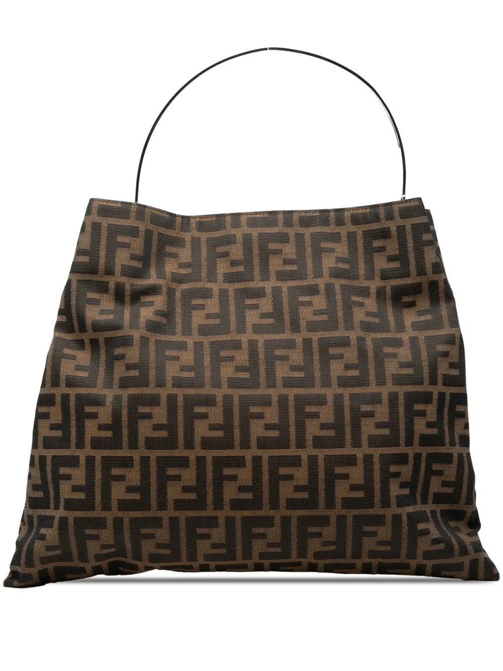 20th Century Zucca Canvas Metal Handle tote bag