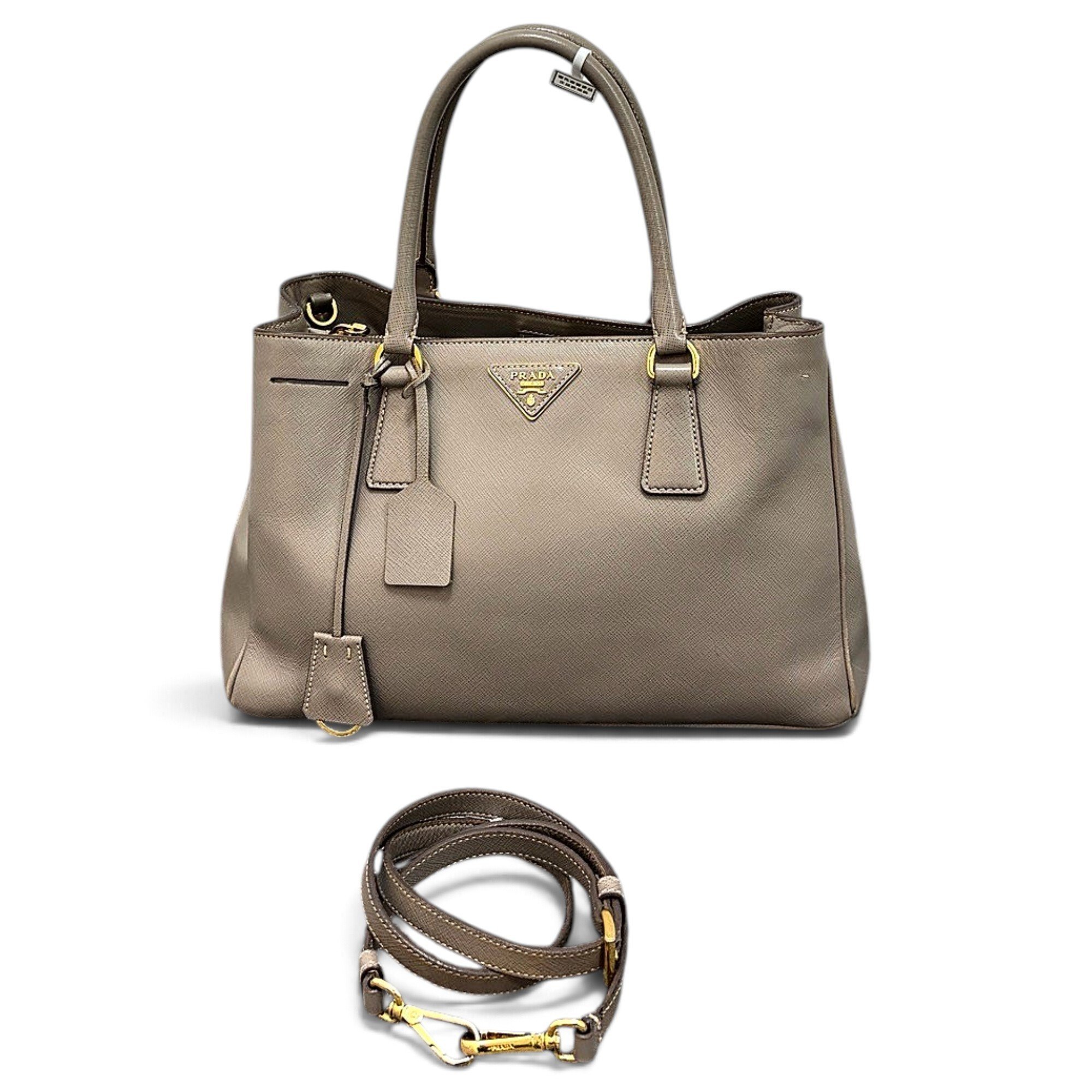 Galleria leather handbag