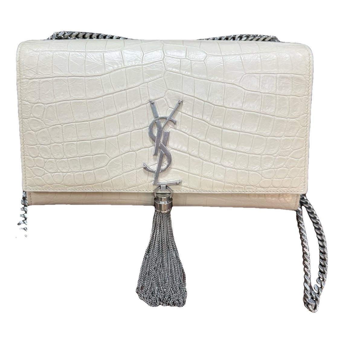 Pompom Kate leather handbag