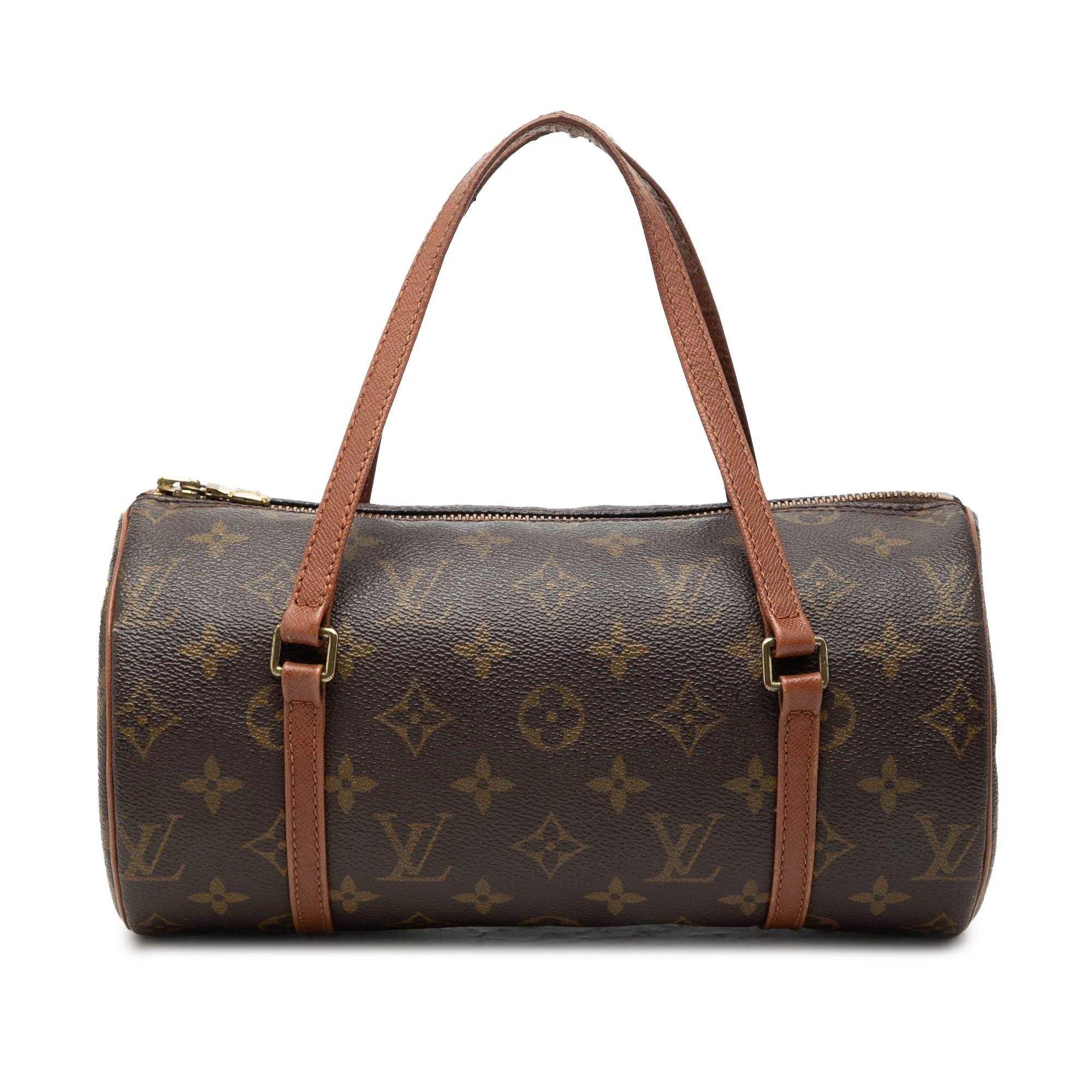 Papillon leather handbag