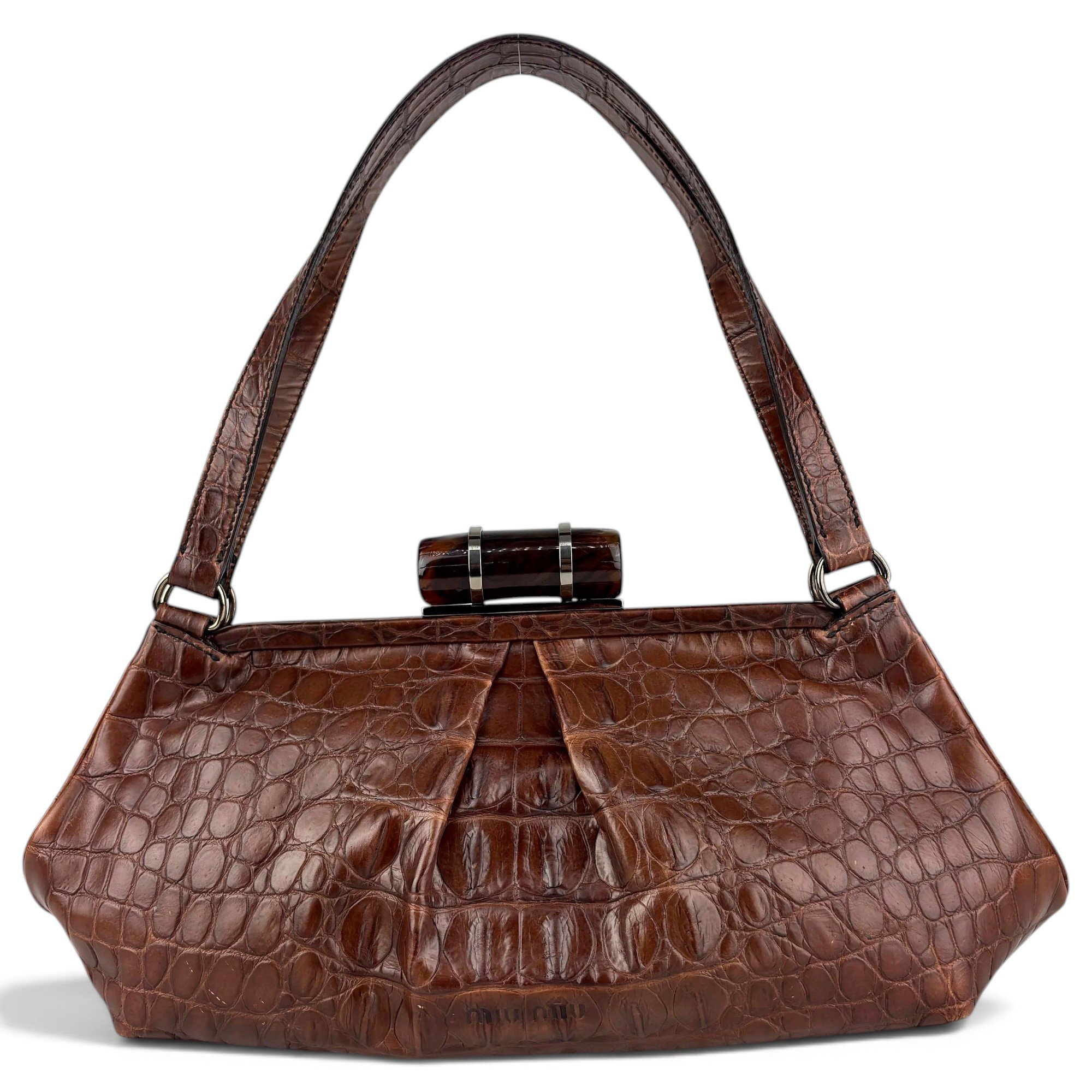 Vitello leather handbag