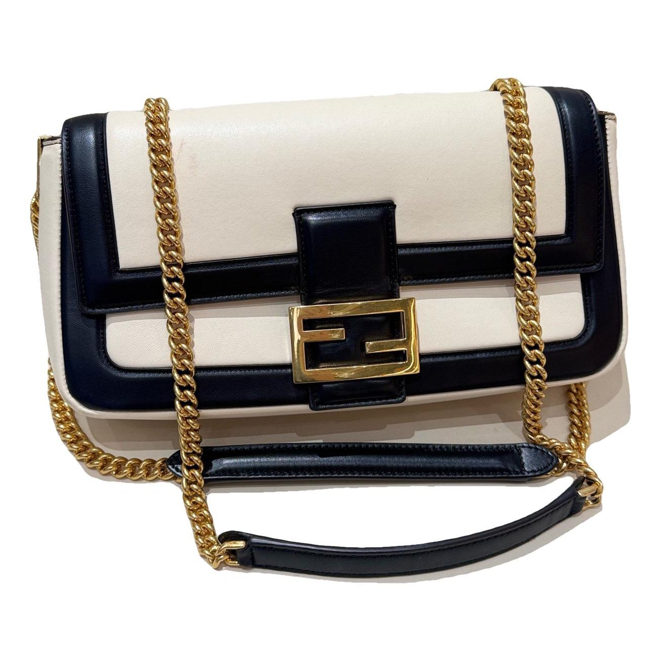 Baguette leather handbag