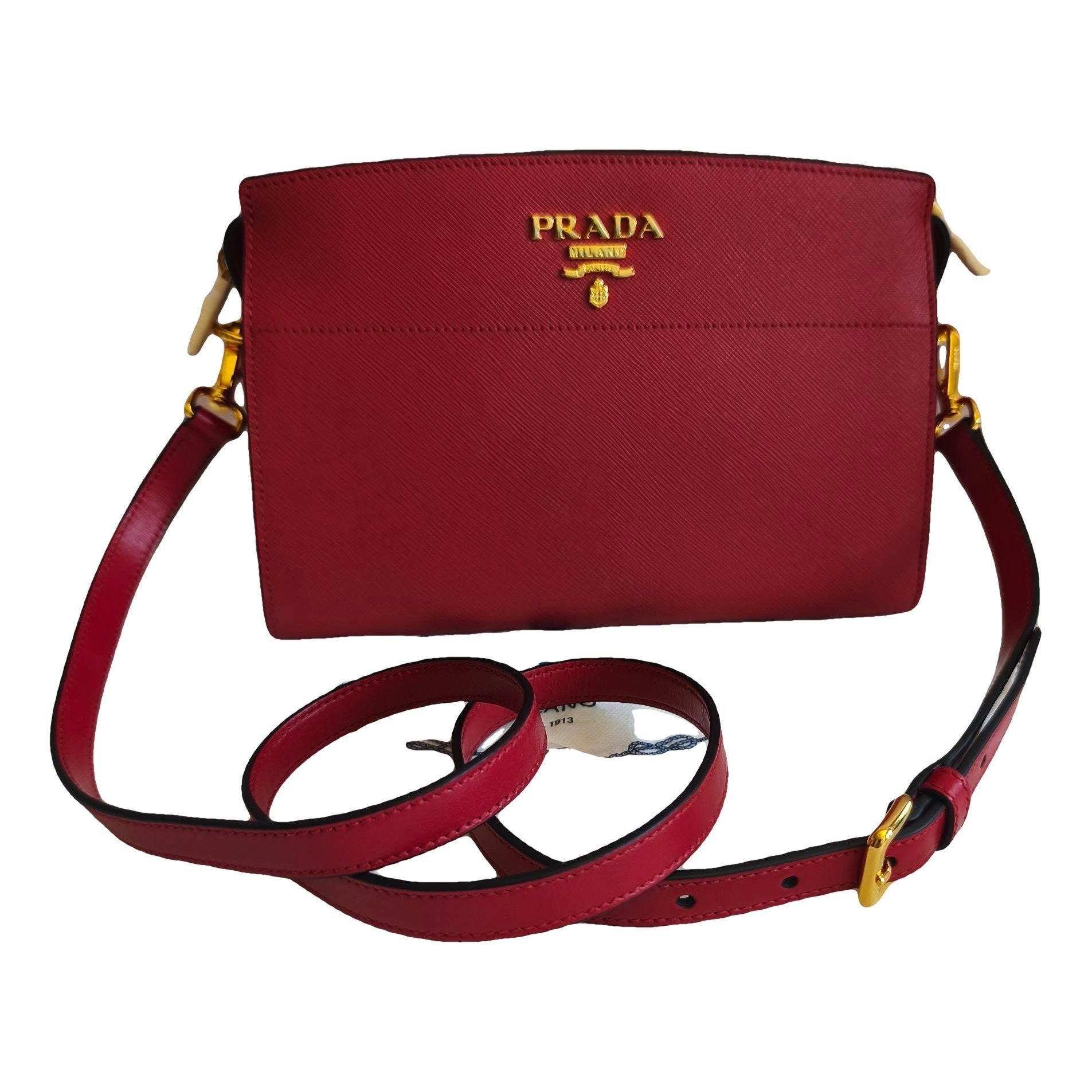 Leather crossbody bag
