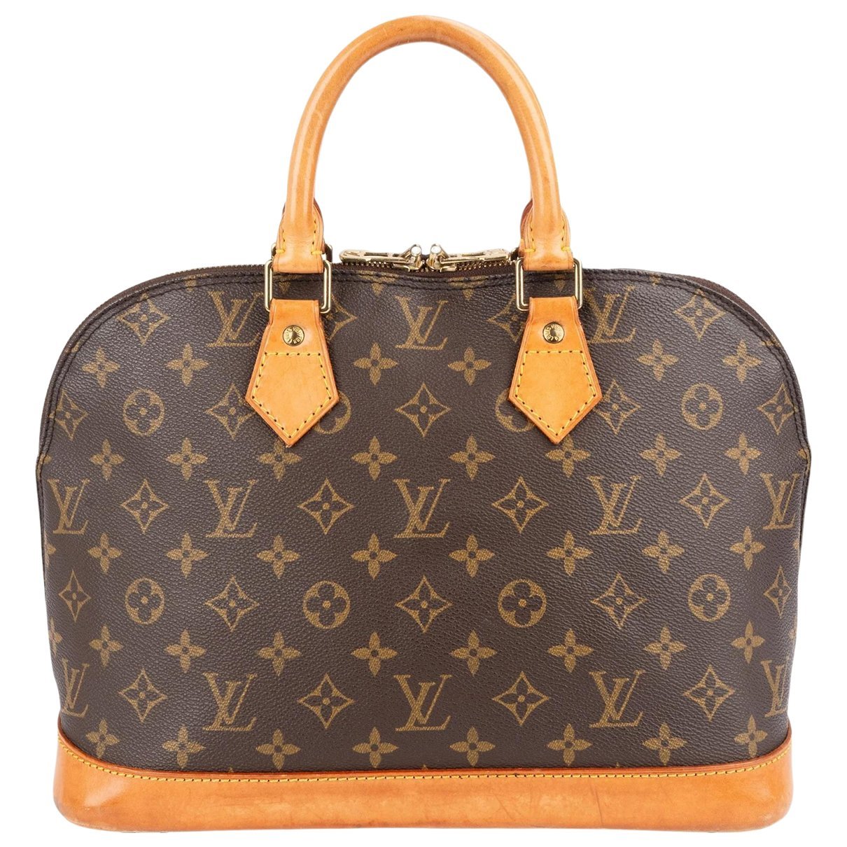 Alma leather handbag