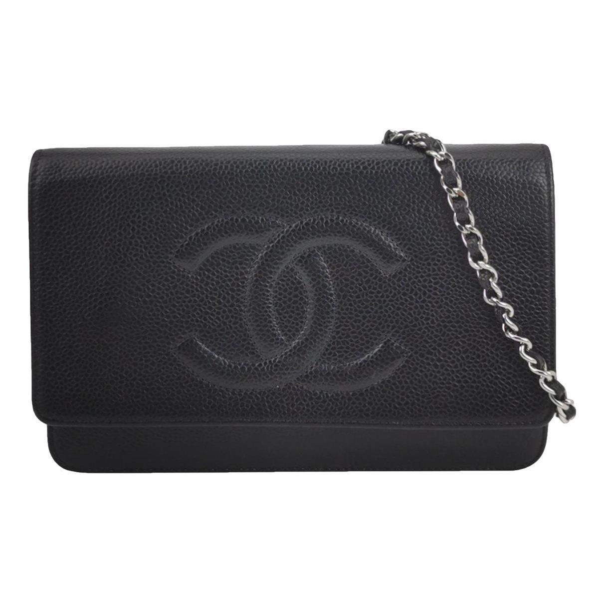 Wallet On Chain Timeless/Classique leather crossbody bag