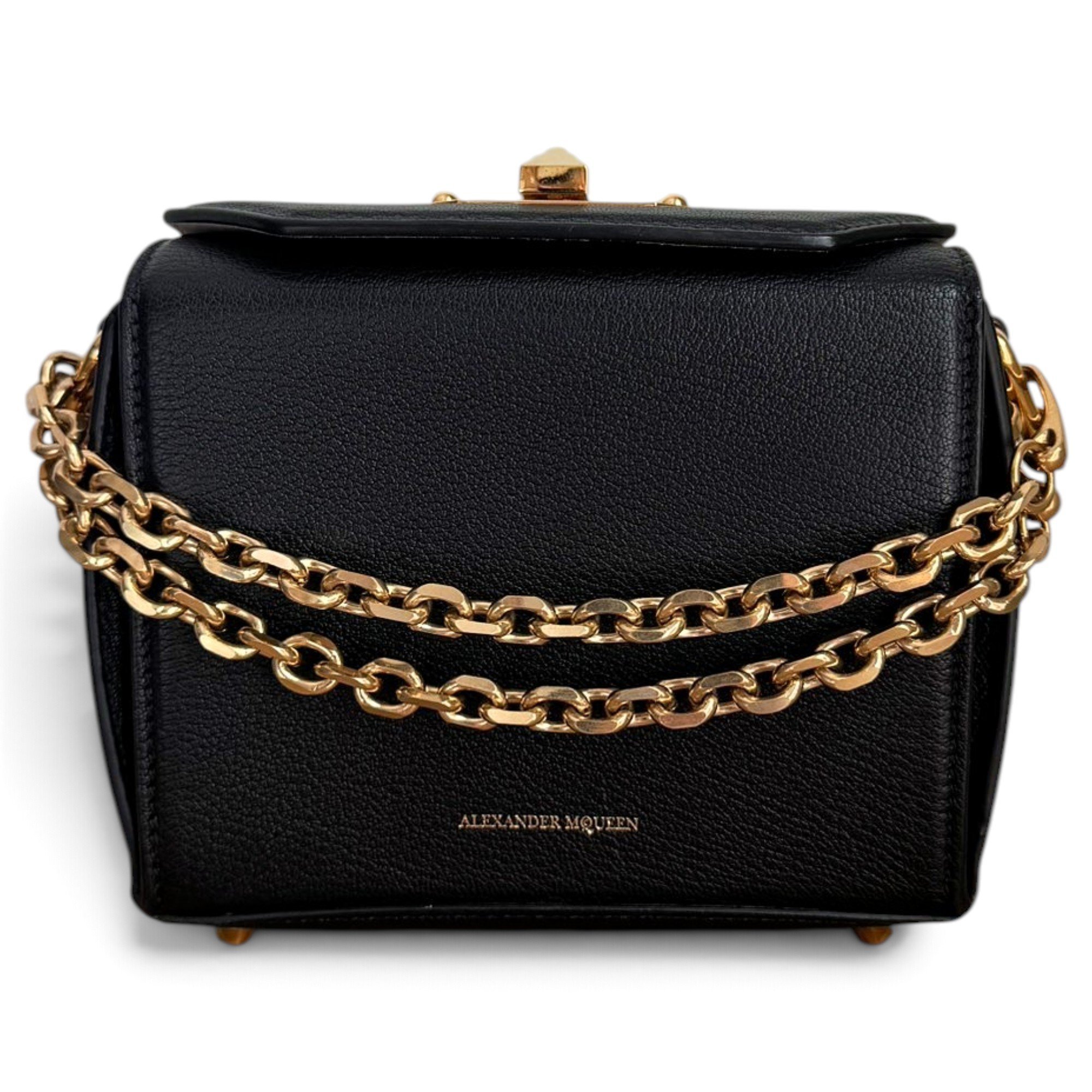 Box 16 leather crossbody bag