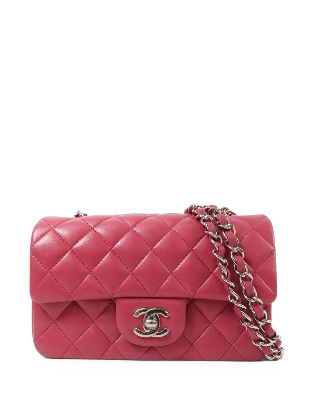 CC turn-lock shoulder bag