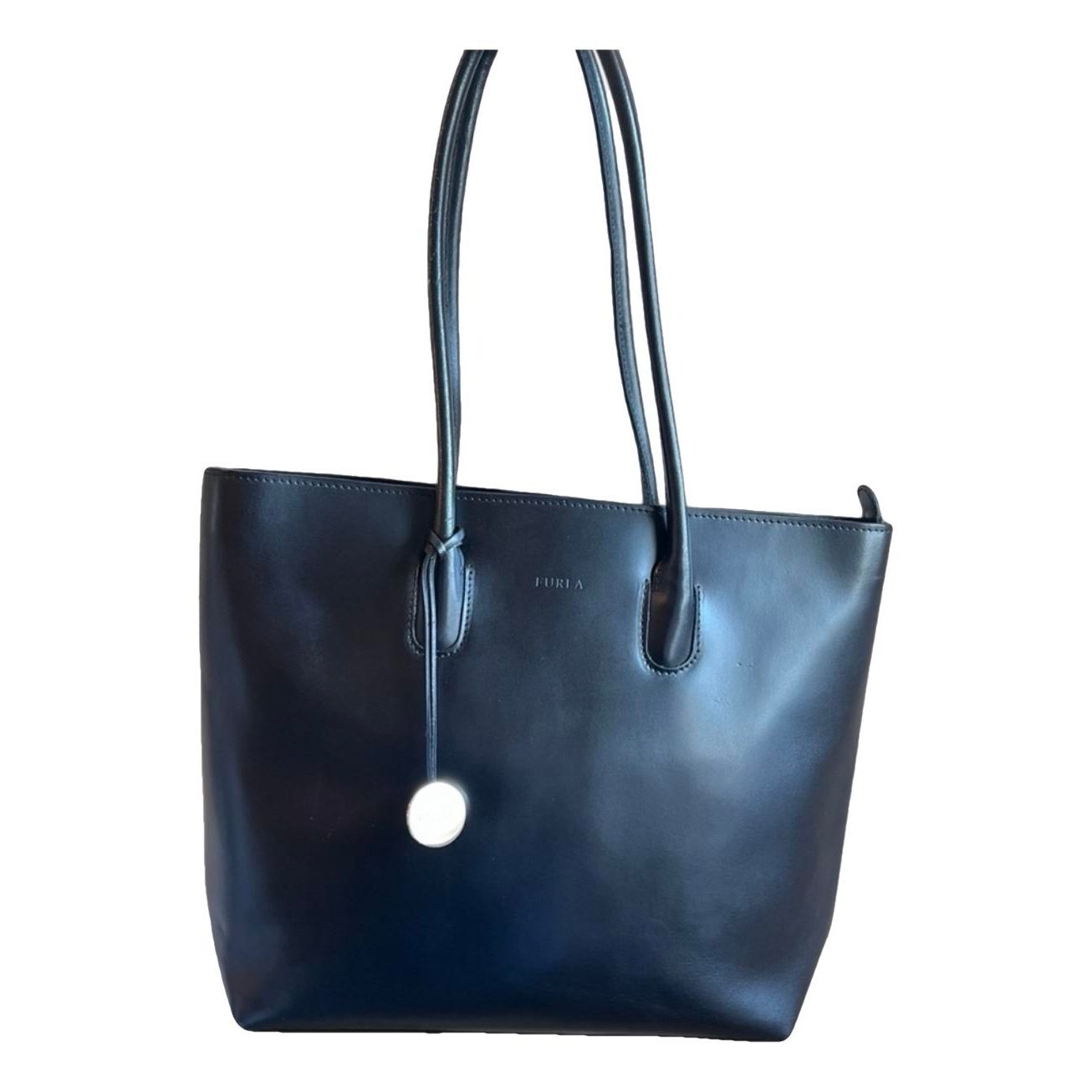 Leather tote