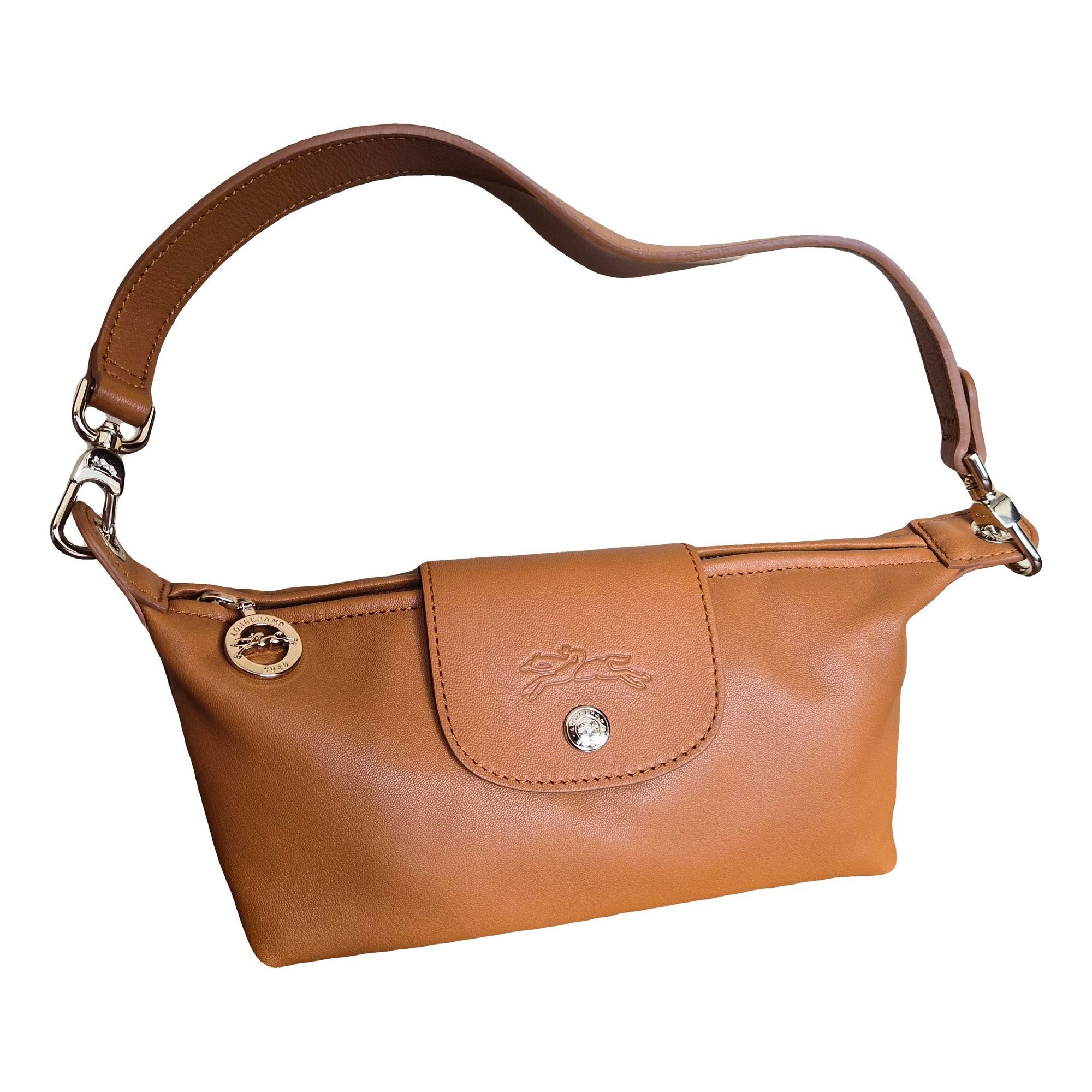 Pliage leather handbag