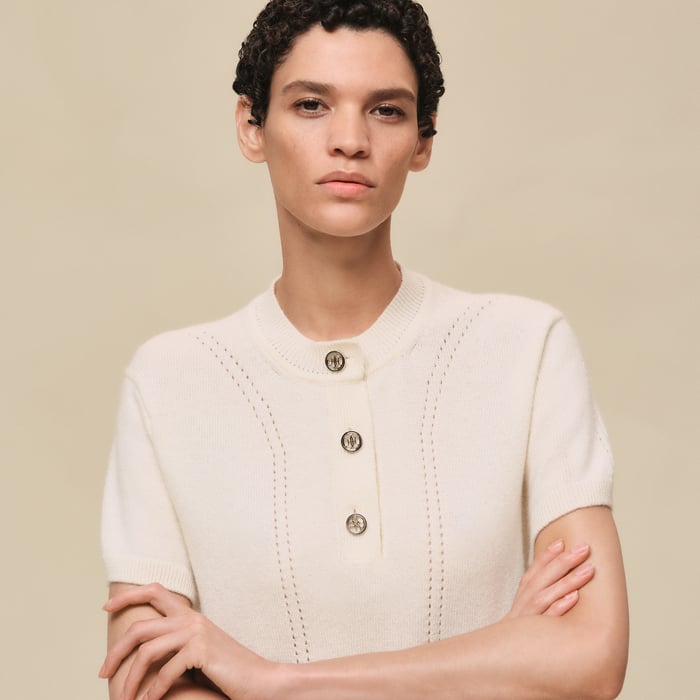 Blanc Naturel Cashmere Dress