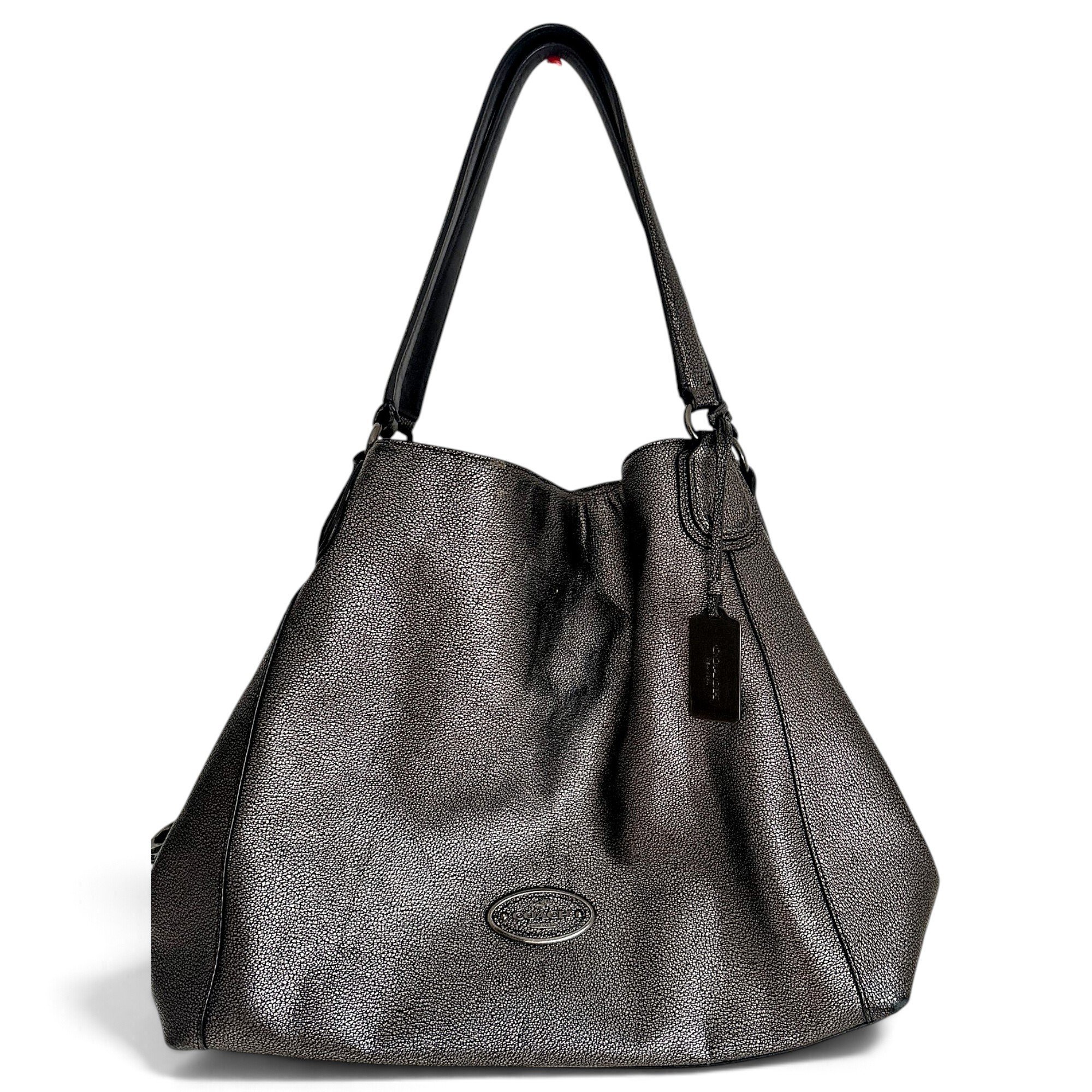 Edie leather handbag