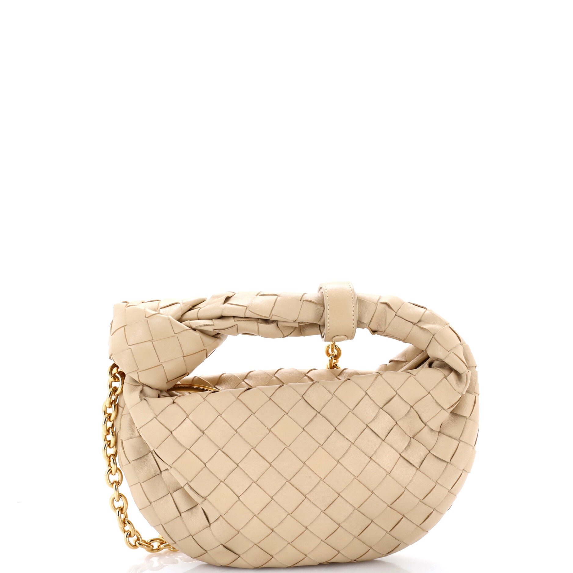 BV Jodie Chain Hobo Intrecciato Nappa Mini